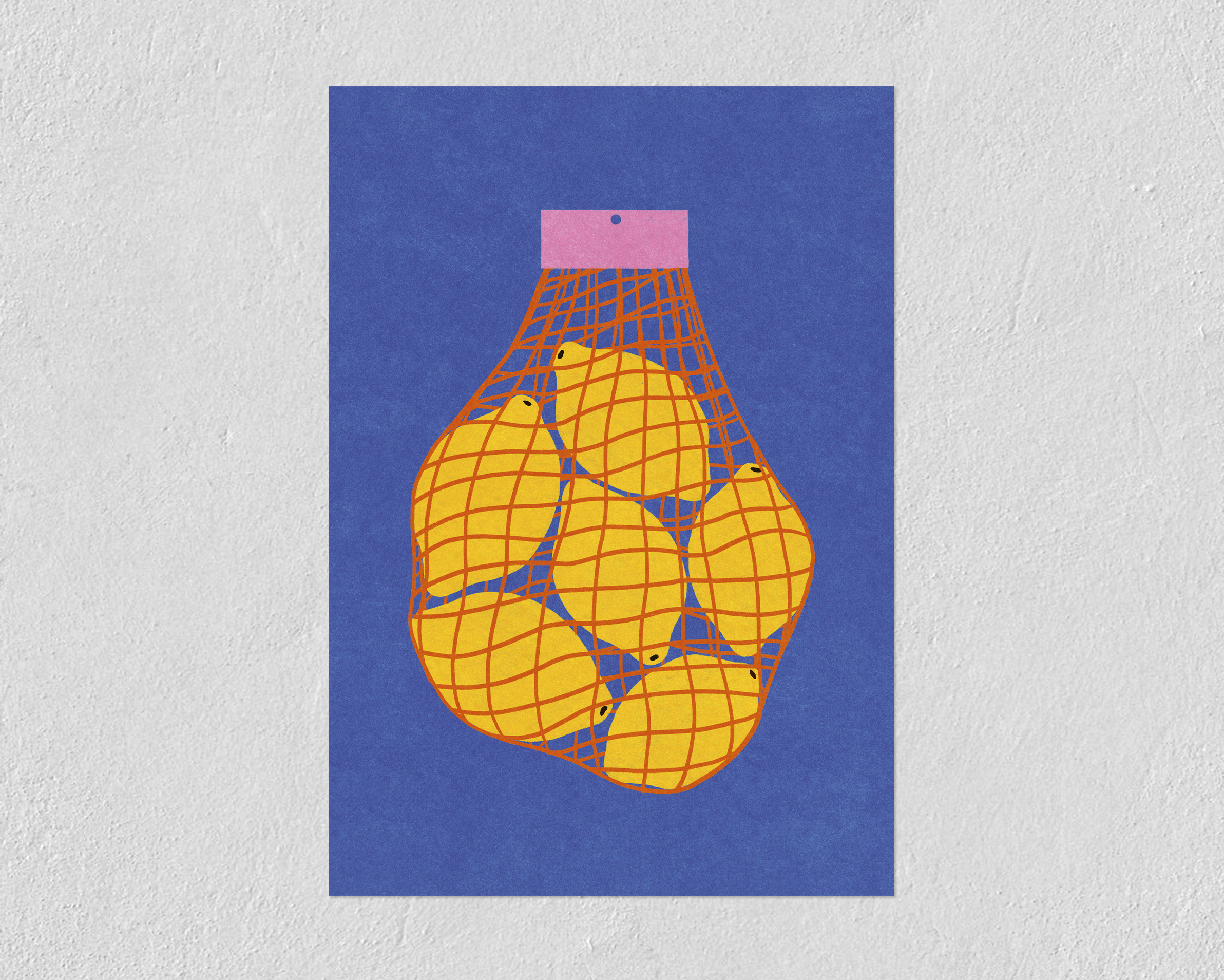 Art print Lemons 21x30cm