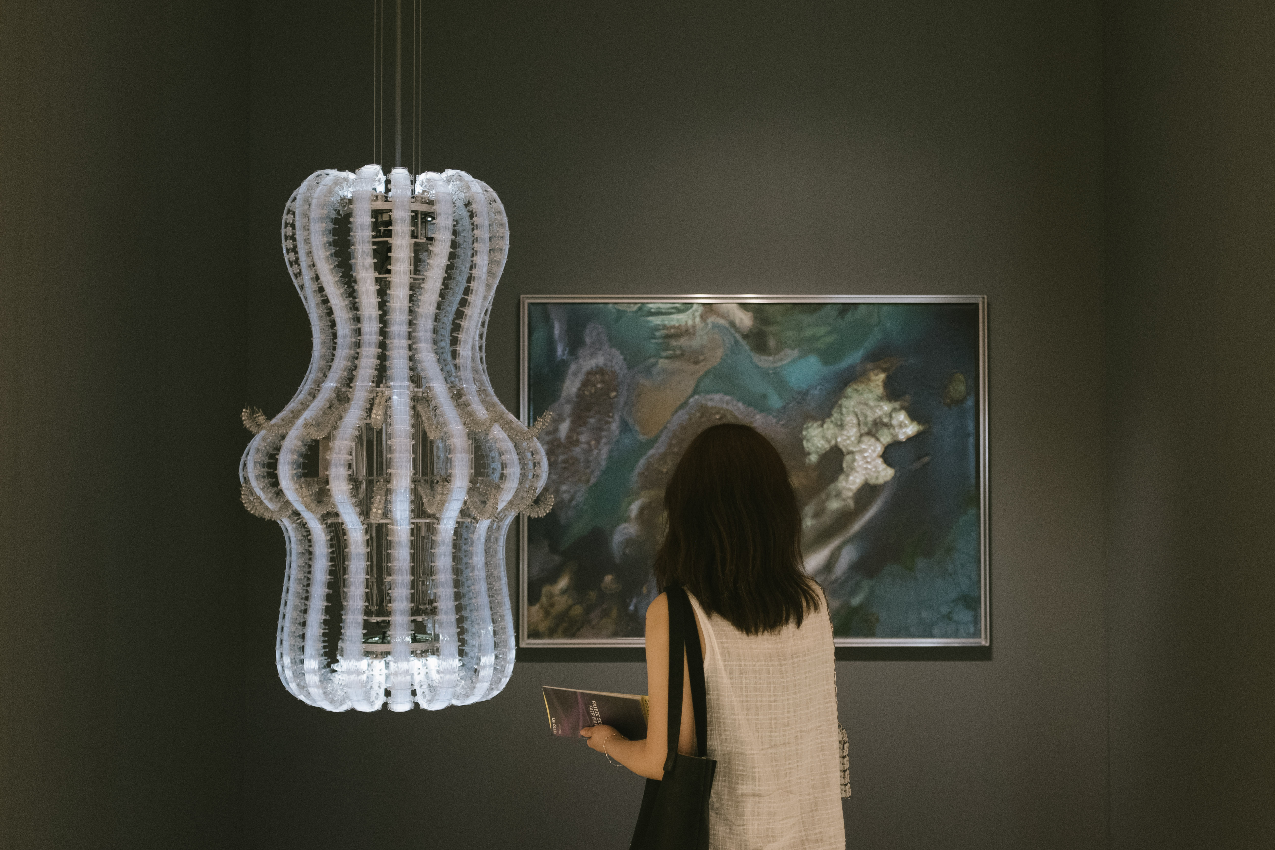 13. Works by Anicka Yi at Gladstone Gallery.