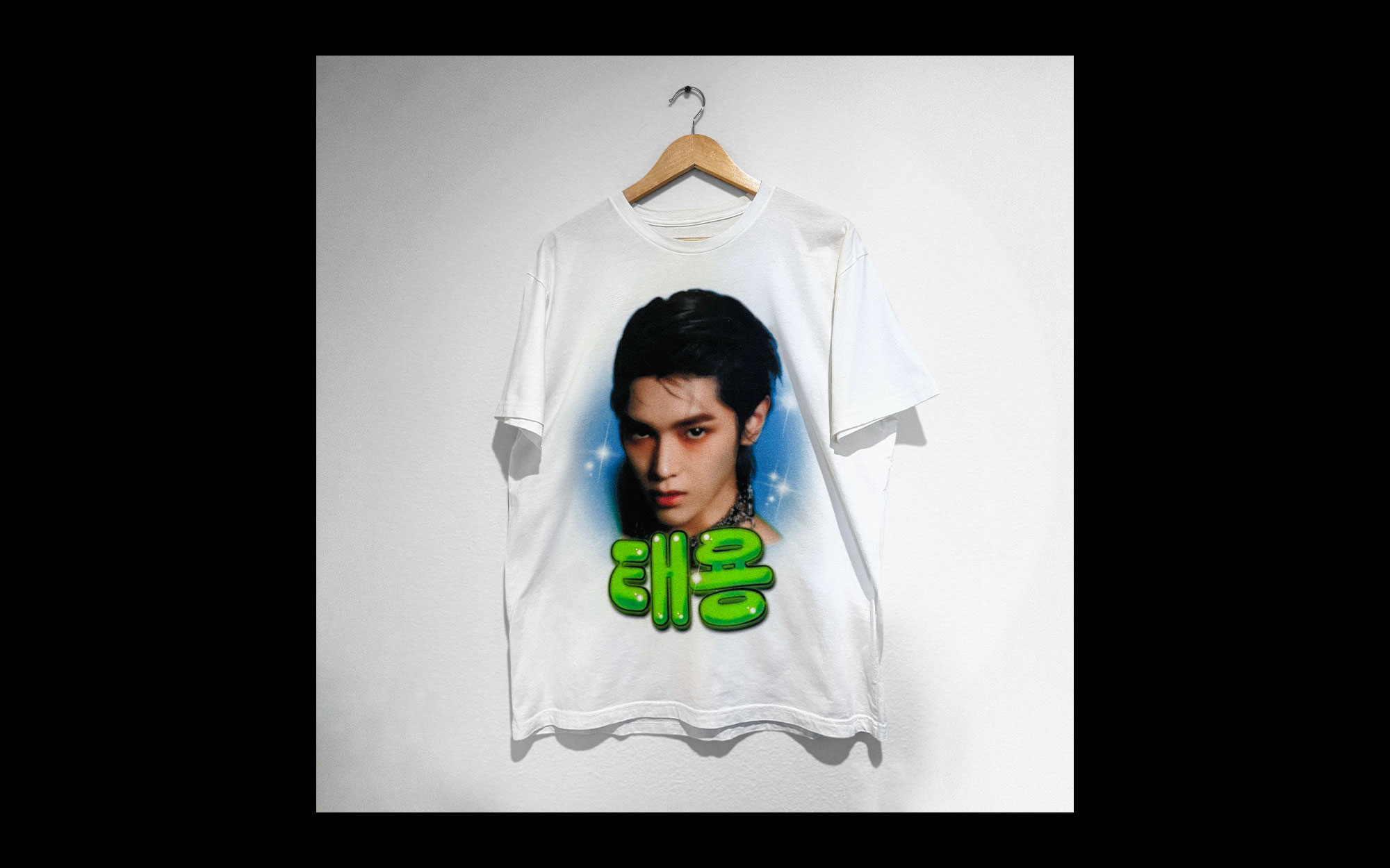 Taeyong Bootleg Airbrush T Shirt
