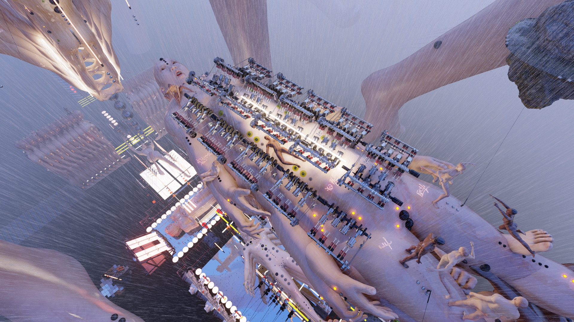 Untitled_N, FAC3D What if we kissed at the intersection between Art, Writing, and Technology?