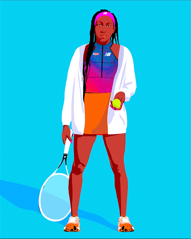 New Balance x Australian Open / Coco Gauff and Jordan Thompson / 2022