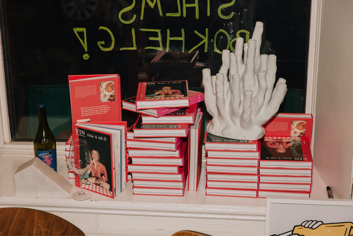 VIN FRÅN A TILL Ö. BOOK DESIGN