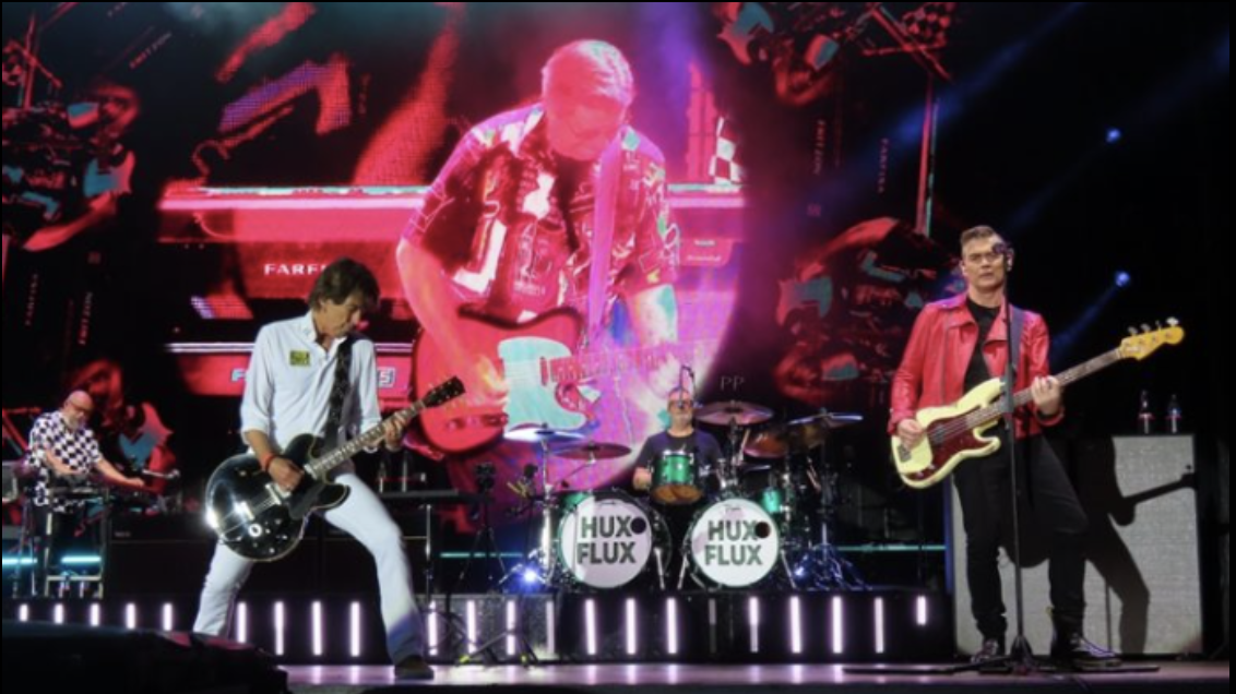 Gyllene Tider - VFX @HUXFLUX Tour