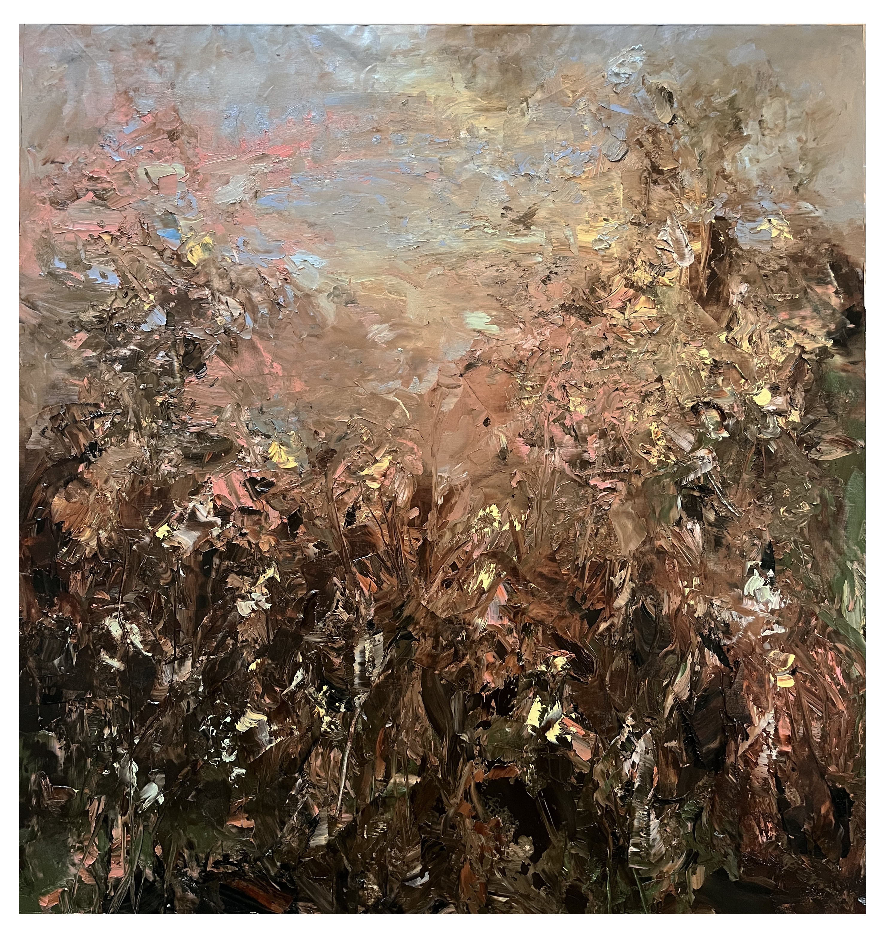 06. Starry Starry Day, 2024 oil on canvas [51 x 48’ inches]