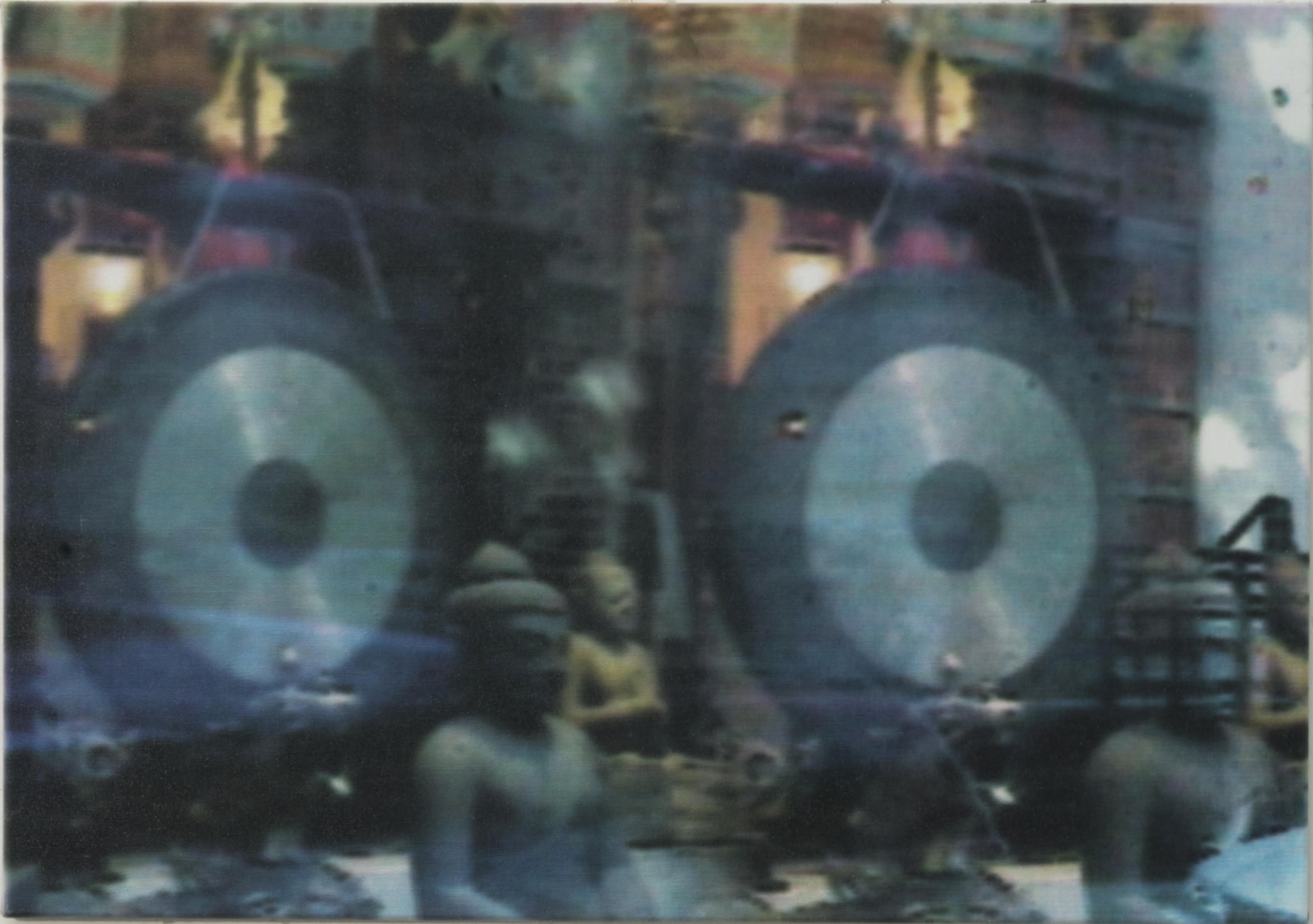 Matthias Groebel, 181, 2003, acrylic on canvas, 27 1/2 x 39 3/8 in. 70 x 100 cm.