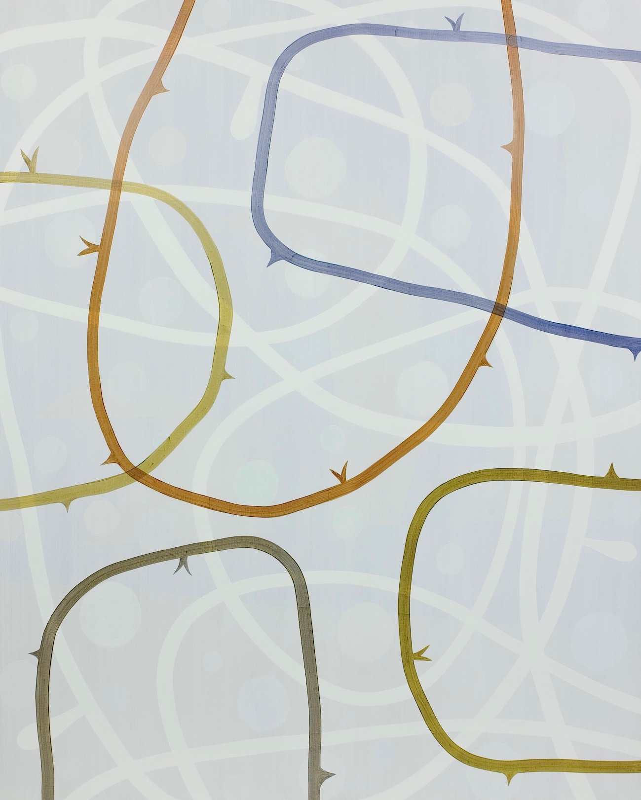 Untitled 2006, acrylic and alkyd on canvas, 200 x 160 cm (photo Eric de Vries)