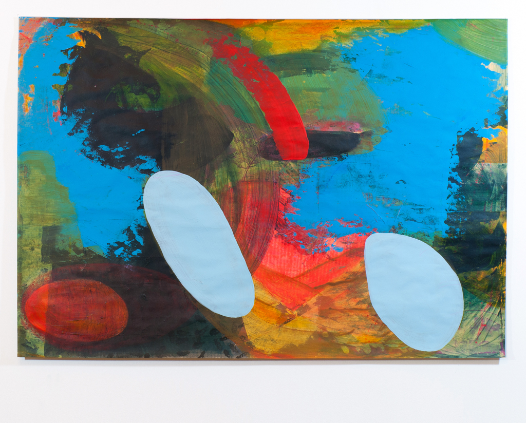untitled (active), 2014 acrylic on paper, 100x70cm