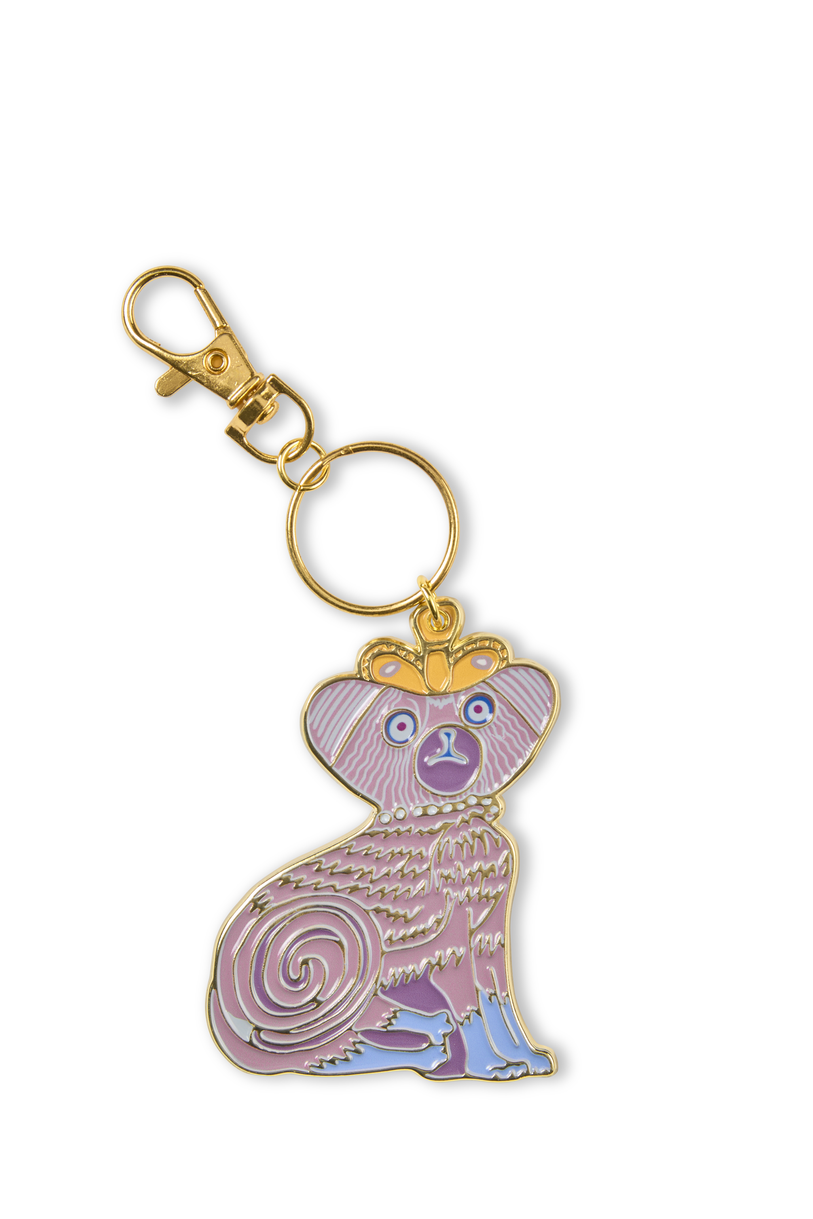 Alan Measles, Enamel Keyring, Delusions of Grandeur, Wallace Collection, 2024