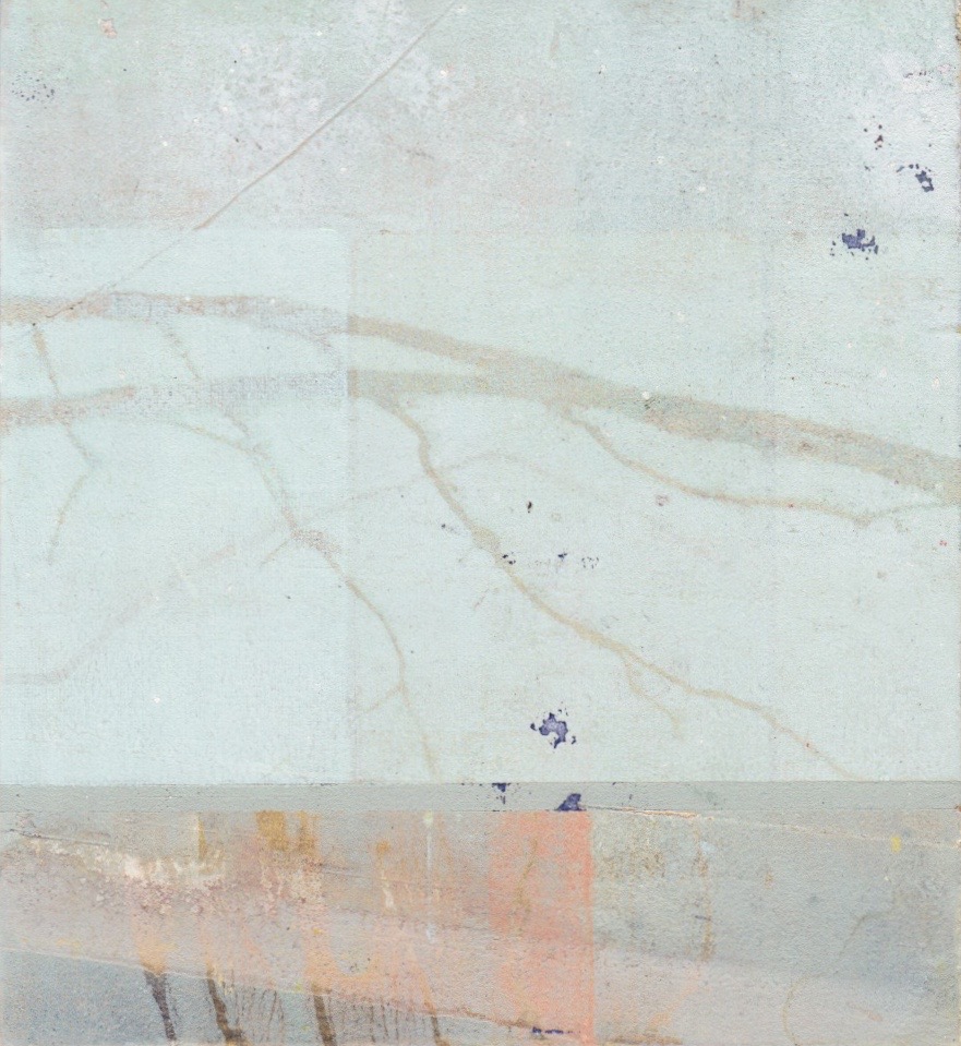 Untitled, 2005, Monotype on Panel, 8" x 9"