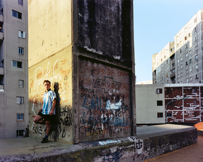 Zona Sur Barrio piedra buena, buenos aires 2000 – 2010. Luciano 2001.Edition: 3 numbered copies + 2 AP Inkjet print pigmentaries Fine Art 100 x 120.