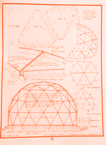 How to build a dome.