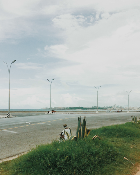 Man looking down (Castro's hat), Havana,