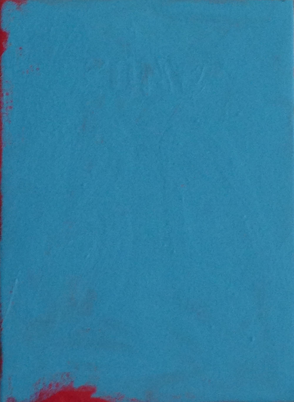 Zone 30, huile sur toile, 33 X 23,5 cm, 2016