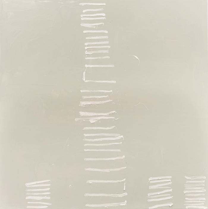 Card Players 1, 2017, oil on canvas, 72x72 inches