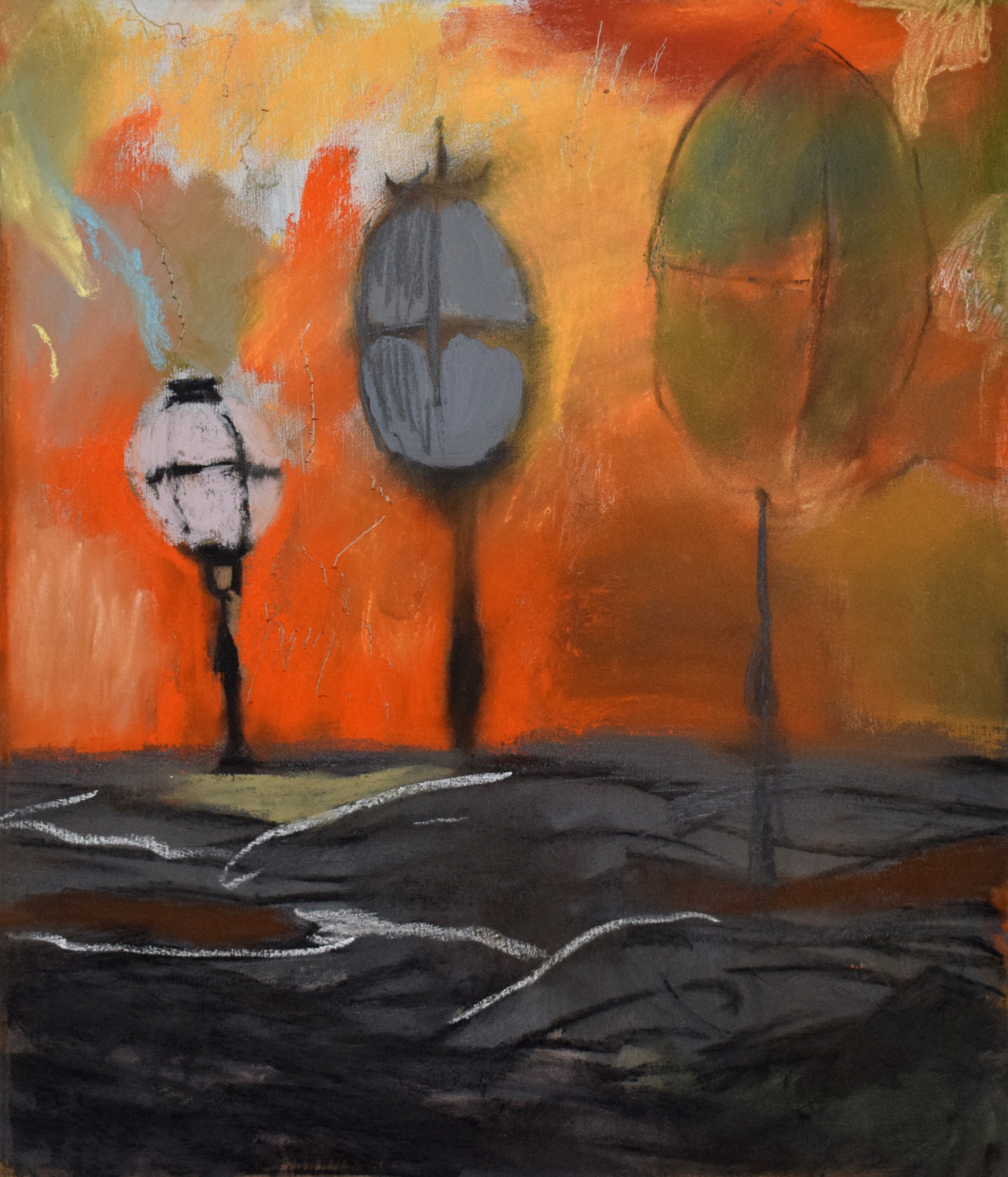 Sunset, 37 x 43 cm, 2021