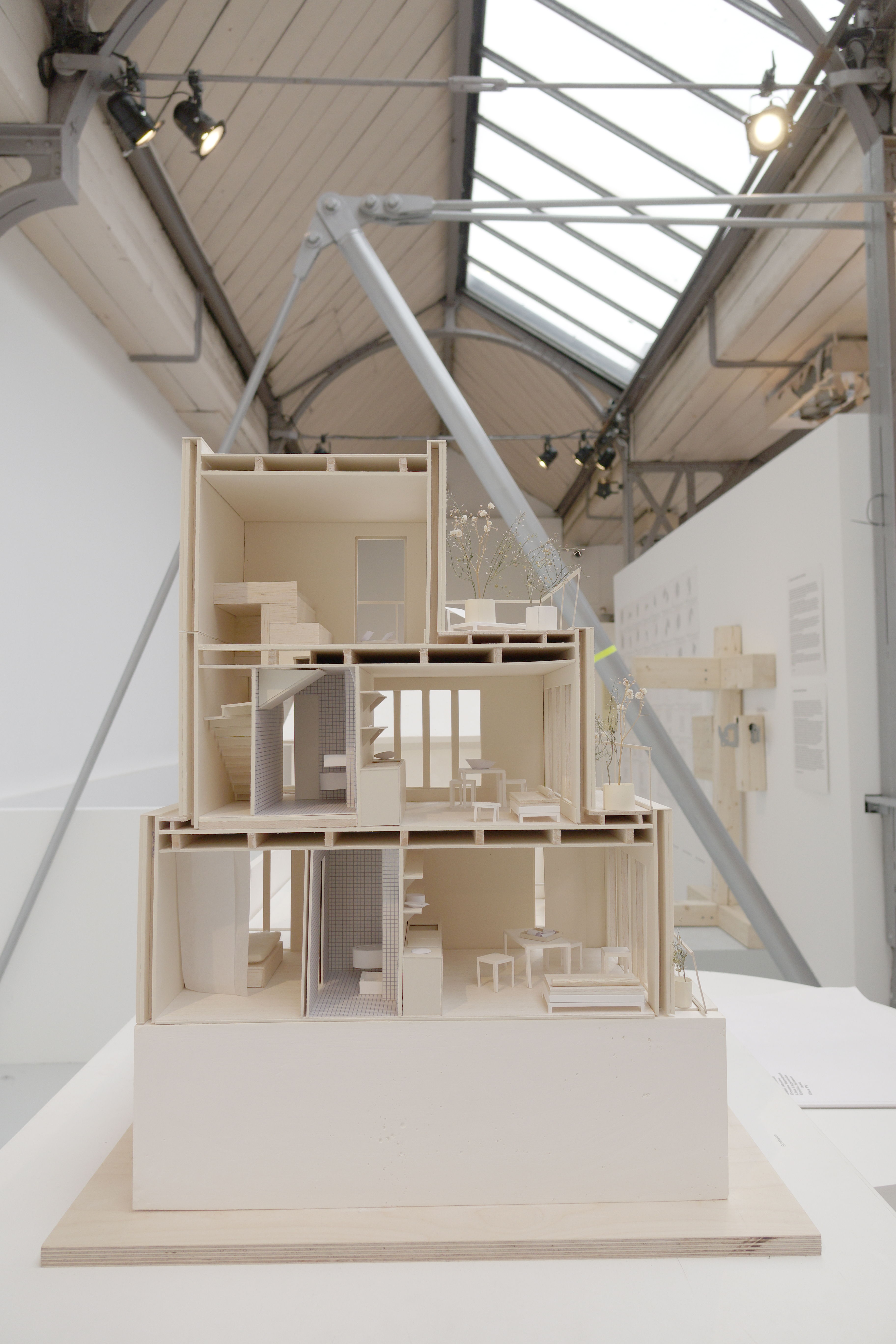 Participation in the group exhibition « Transformations pavillonnaires » at the Pavillon de l’Arsenal 