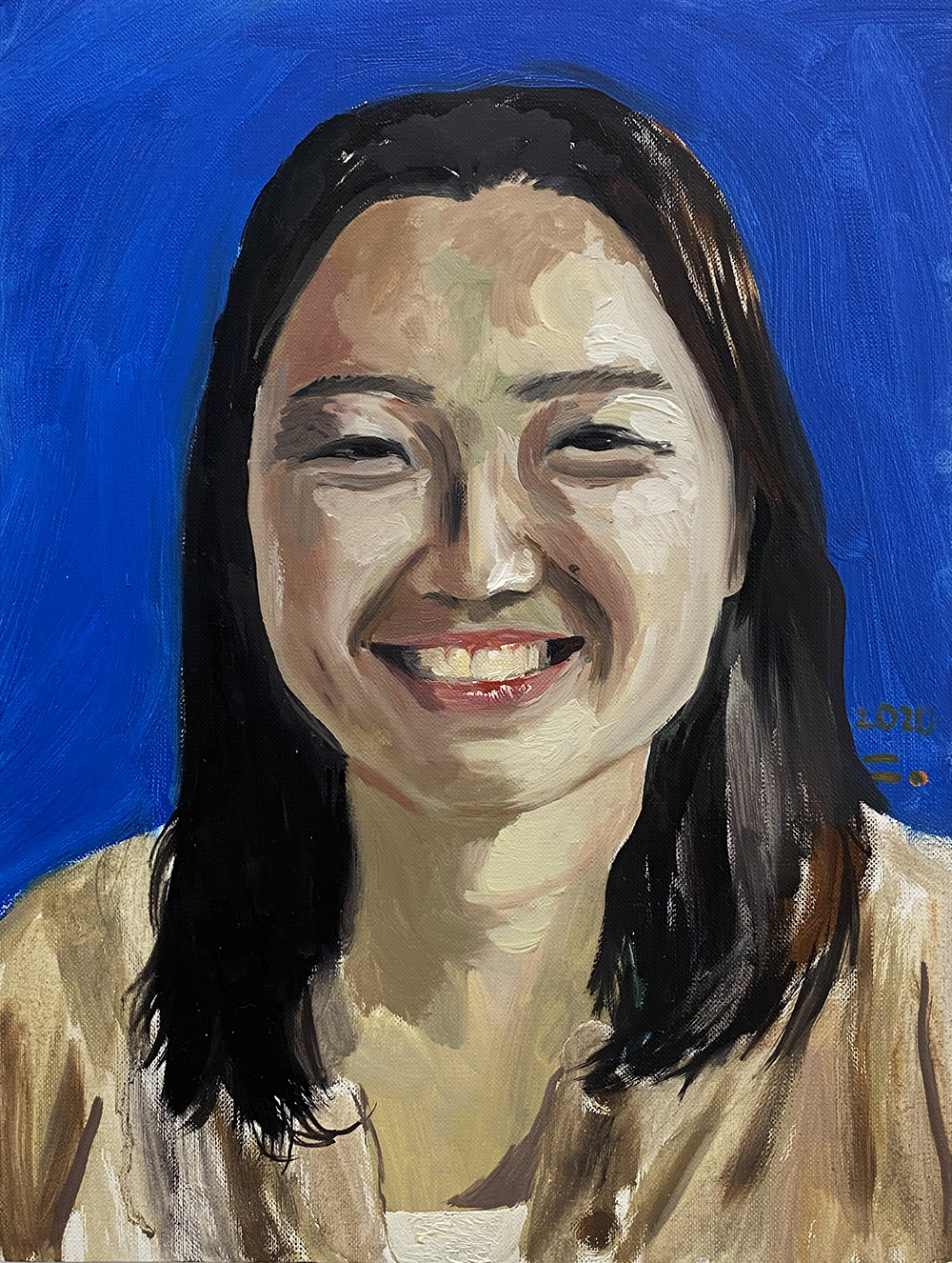 박혜린, 2020, oil on paper, 32*24(cm)