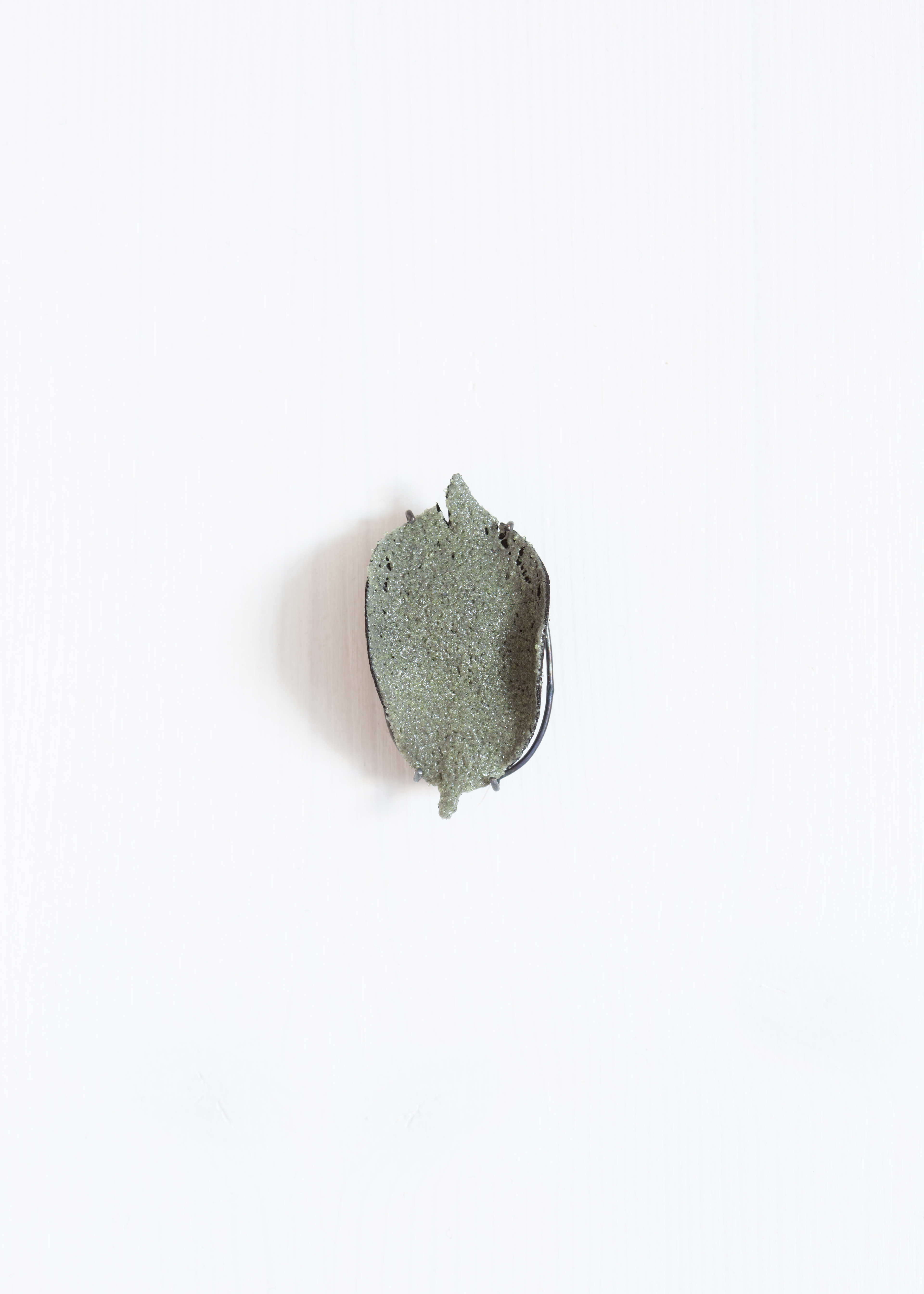 A sense of belonging 3/7 | 2018 | wall object | cherry wood, copper (blackened), glass