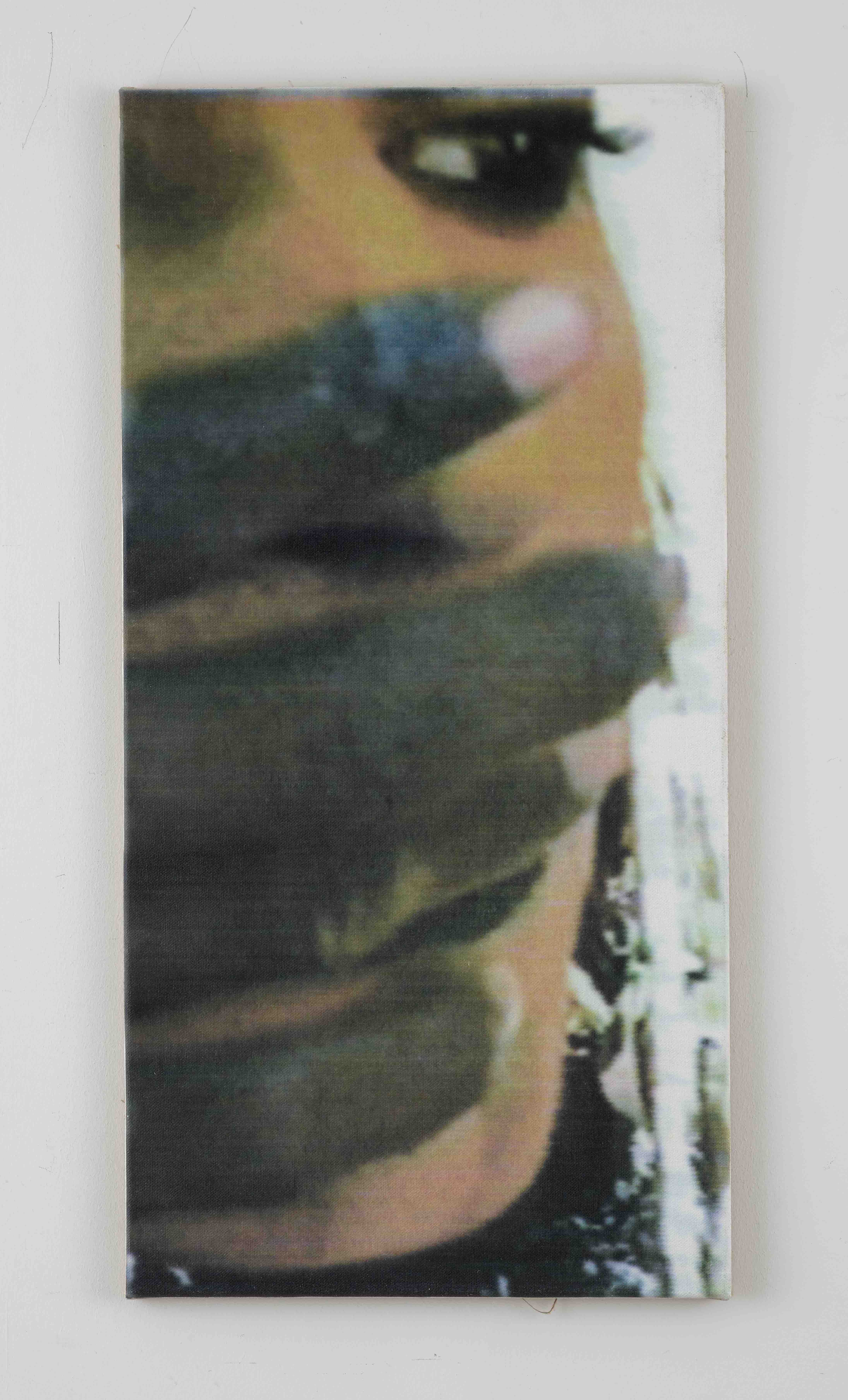 Matthias Groebel, Untitled, 2002, acrylic on canvas, 39 3/8 x 19 3/4 in. 100 x 50 cm. 