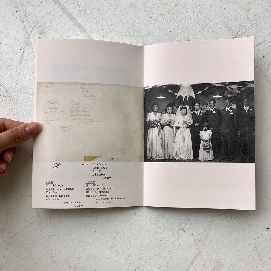 excerpt from "Love at Poston" zine, 2019