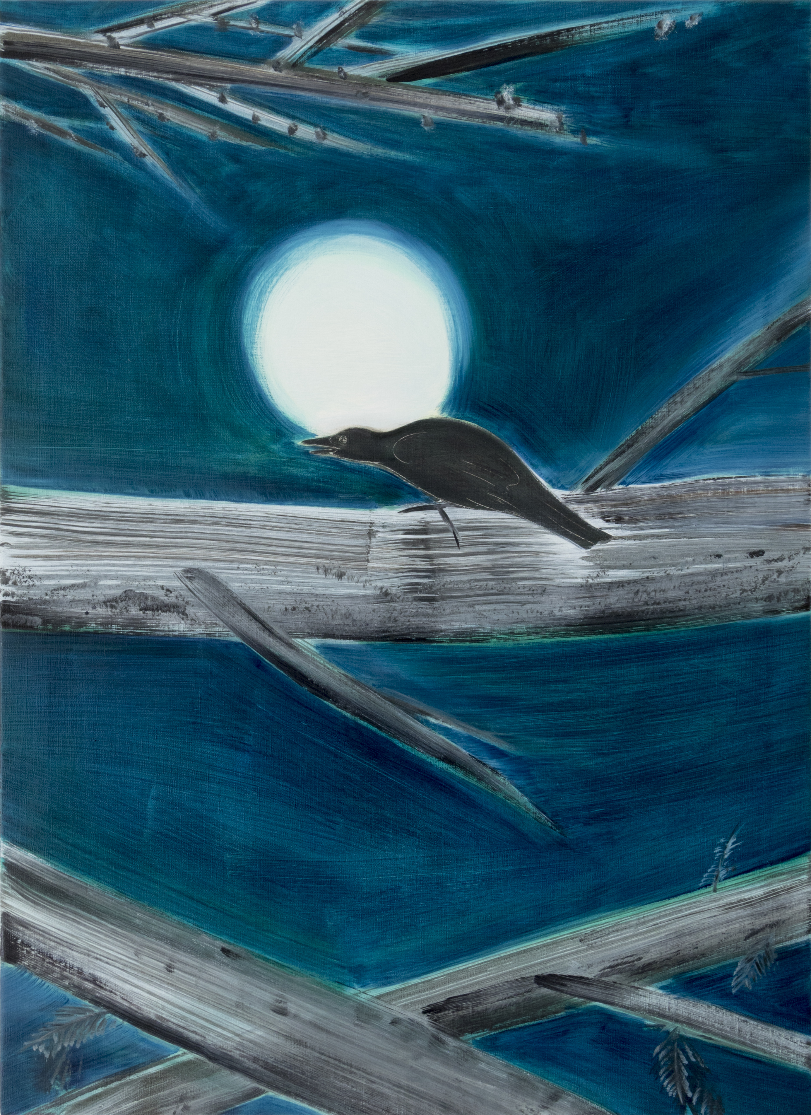 The Moon And A Crow Daichi Takagi 髙木大地