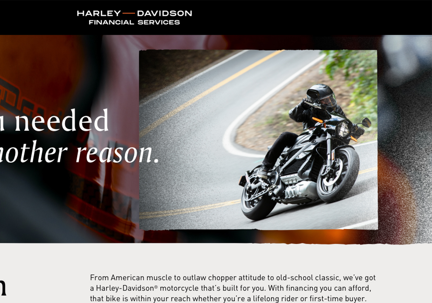 Harley Davidson Financial Trouble Promotion Off55