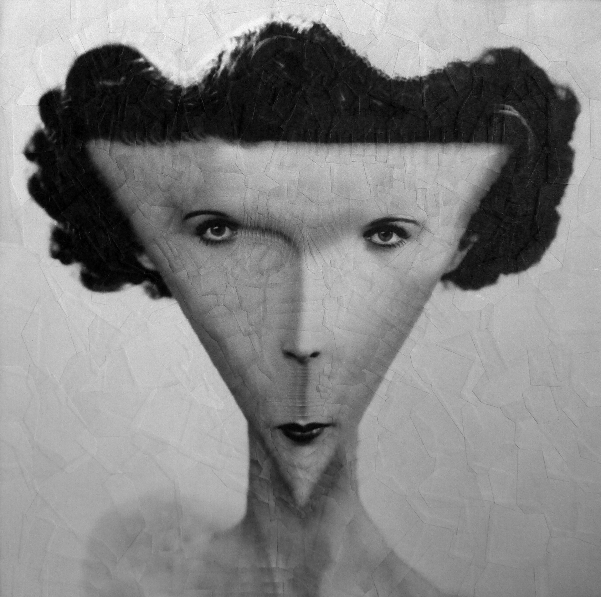 Vivient Leigh, 2015, 14 x 14 inches