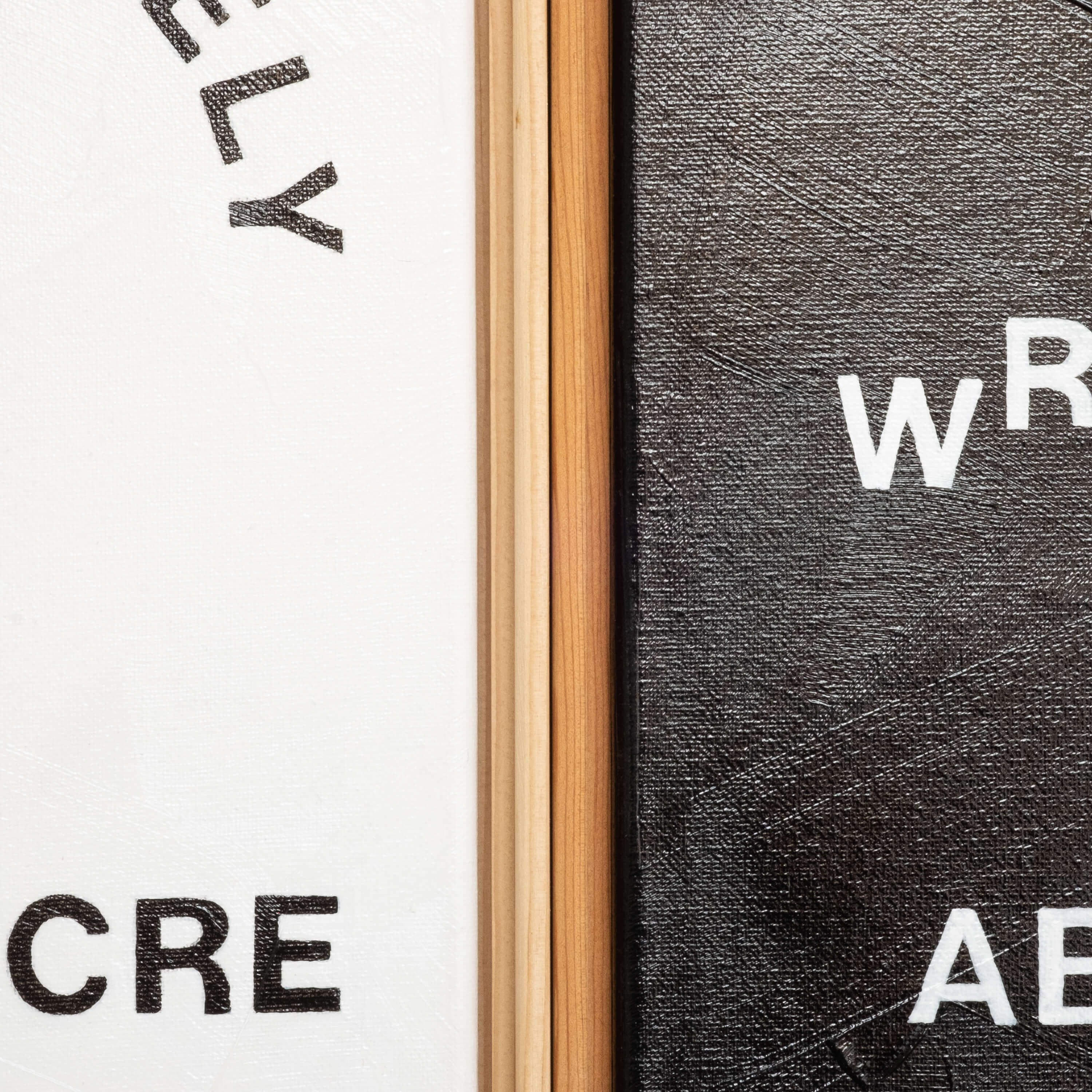 Completely Mediocre / Worth Writing About, 2021 (detail)