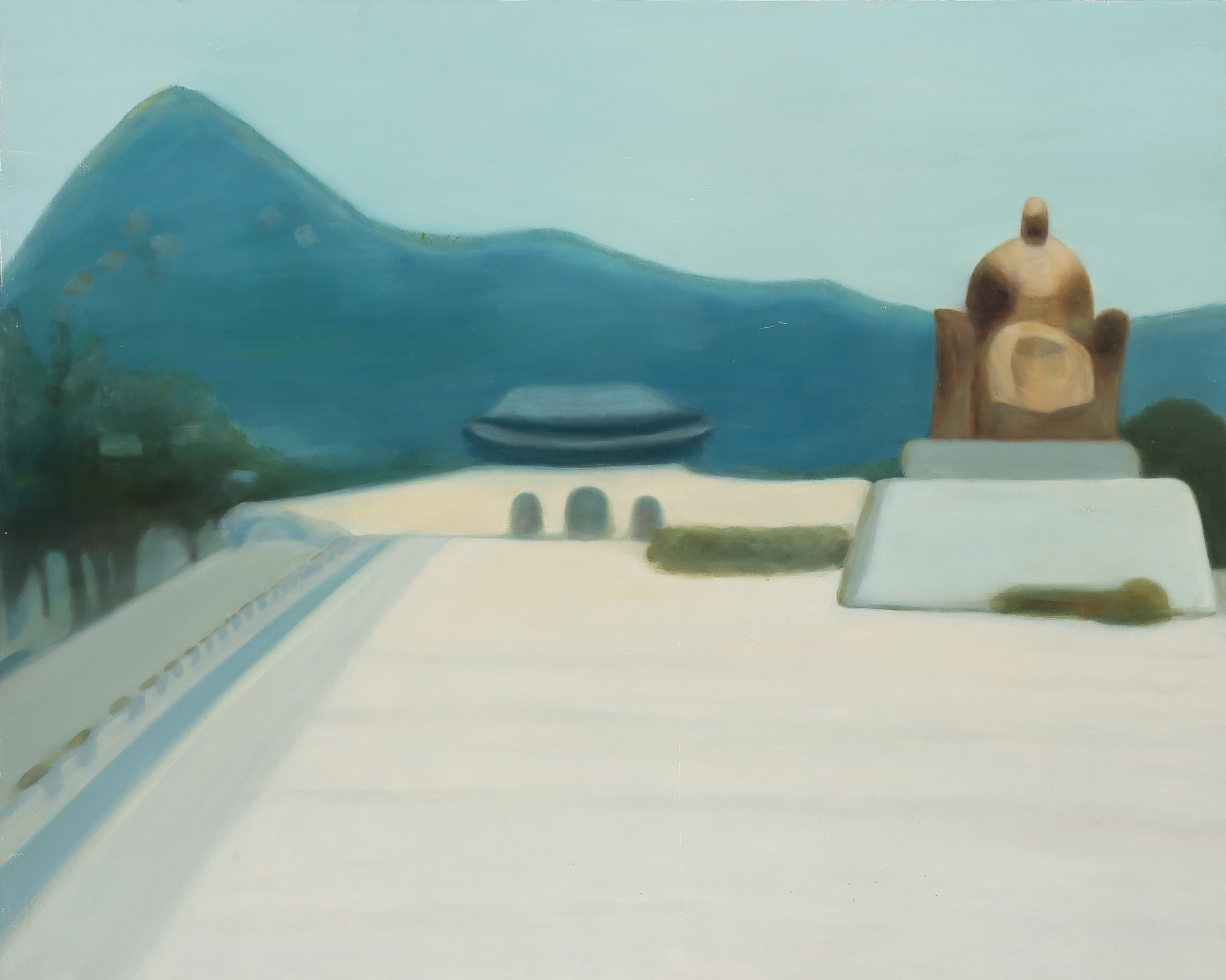 〈Monumental area〉, Oil on canvas, 130.3x162.2cm, 2011