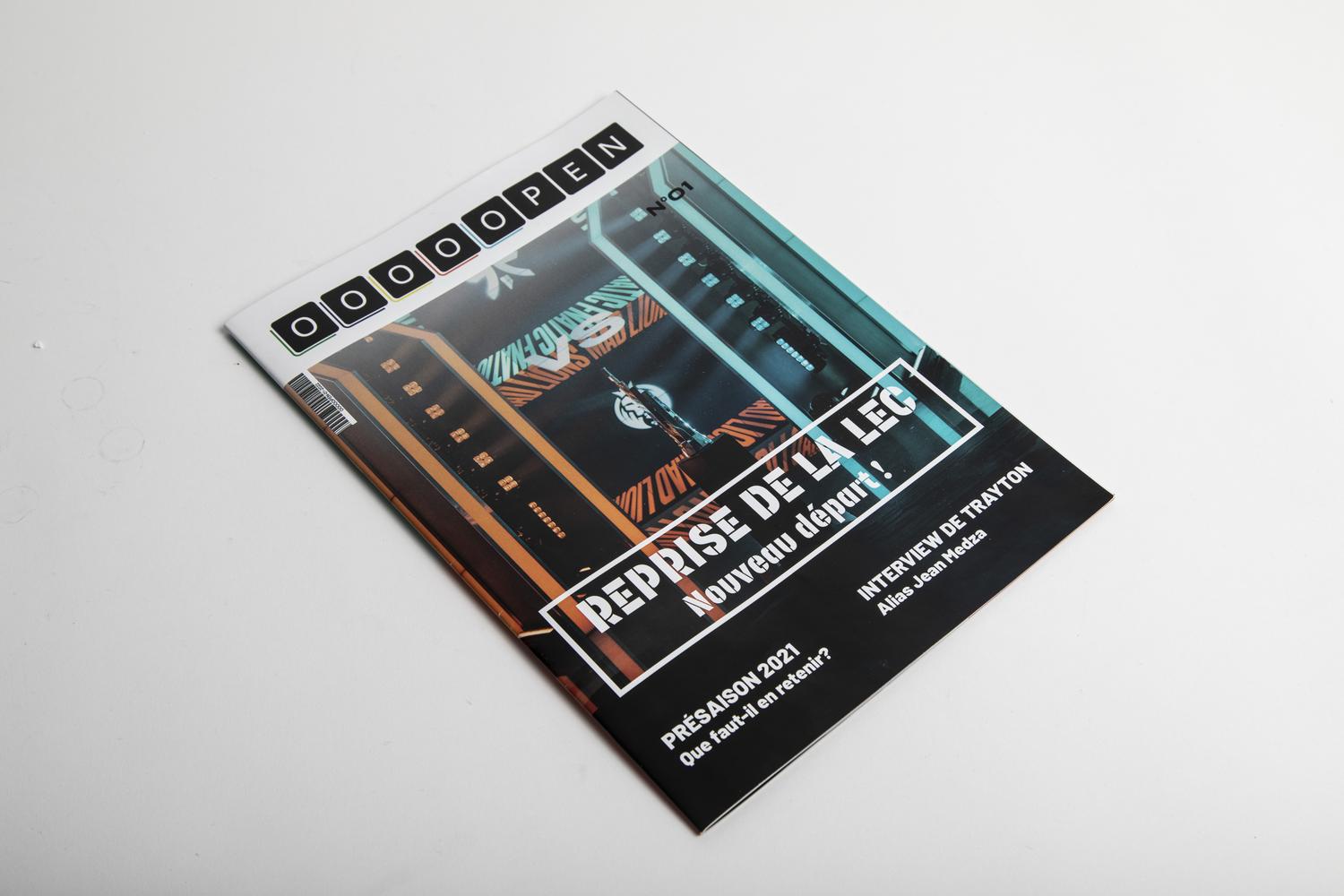 Front cover top view