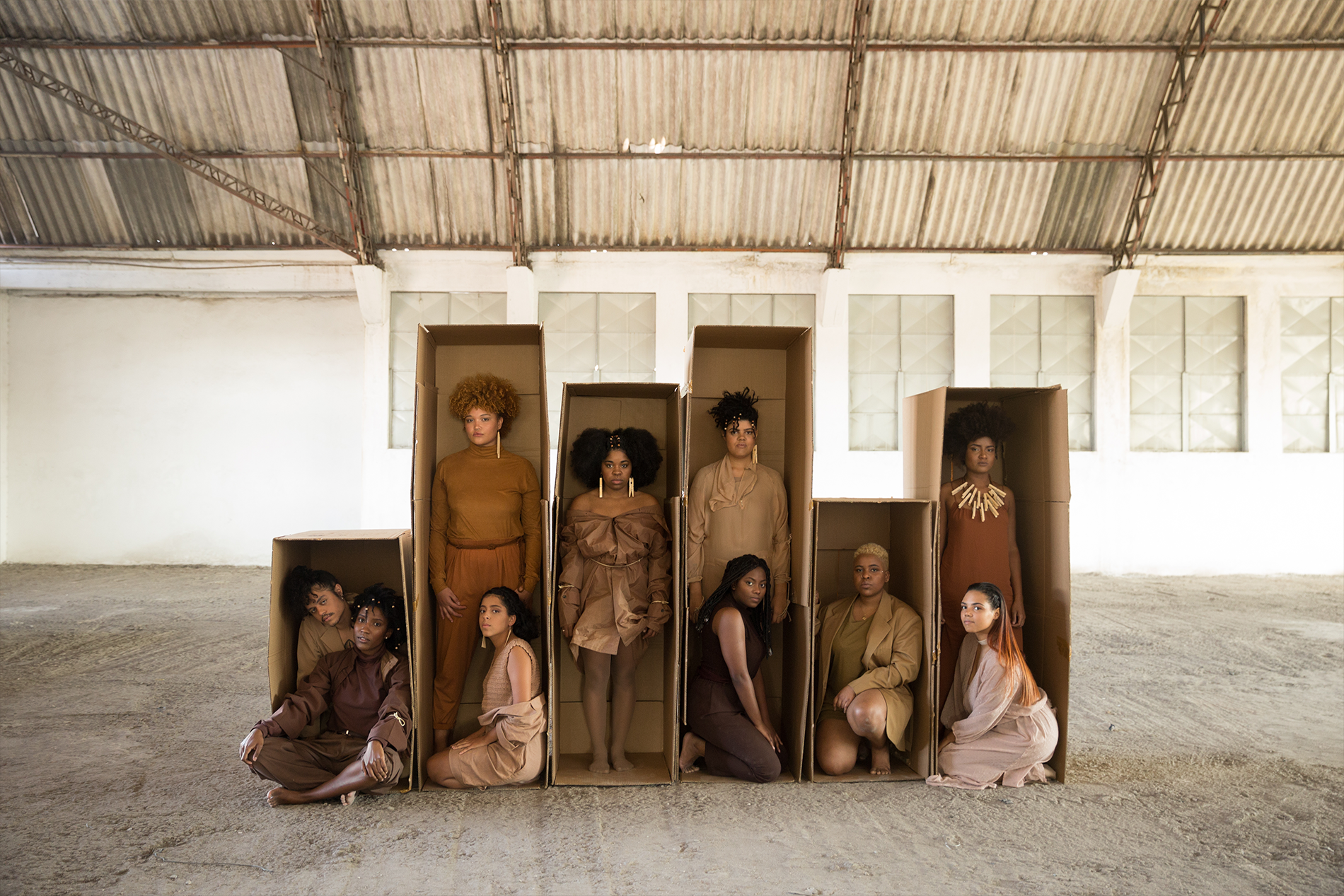 Asaph Luccas, Hellen Tavares, Milena Aquino, Janaína de Paula, Isabela Alves, Vitória Costa, Bia Gonçalves, Luana Castilho e Má Viana