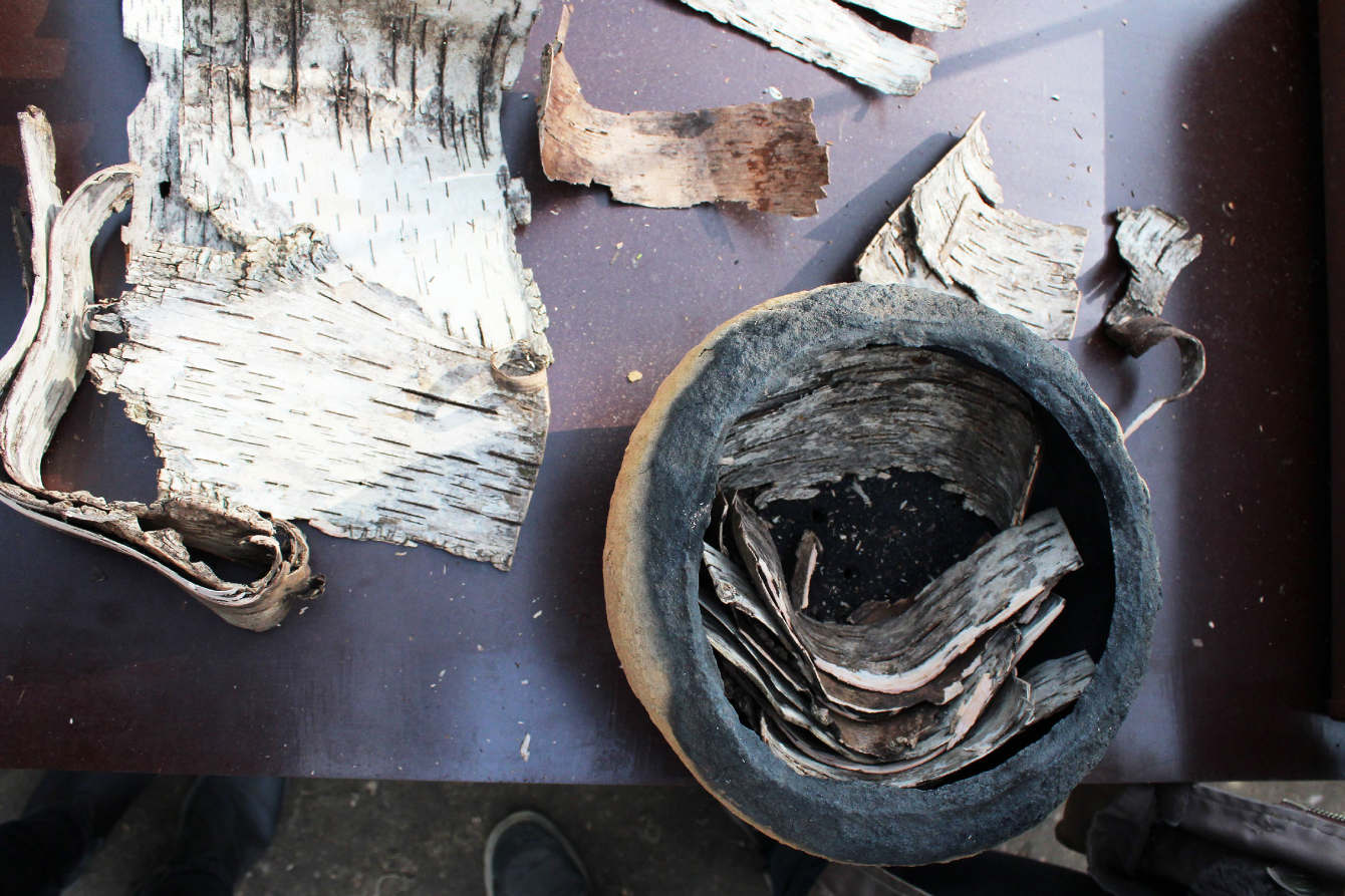 Forgotten Collection 1st EditionProcessSlow pyrolysis of birch bark