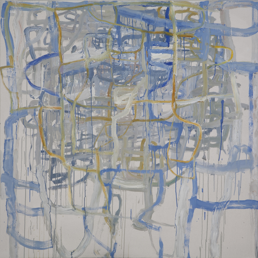 Waiting For Lightning To Strike, 2011, oil on canvas, 60x60 in