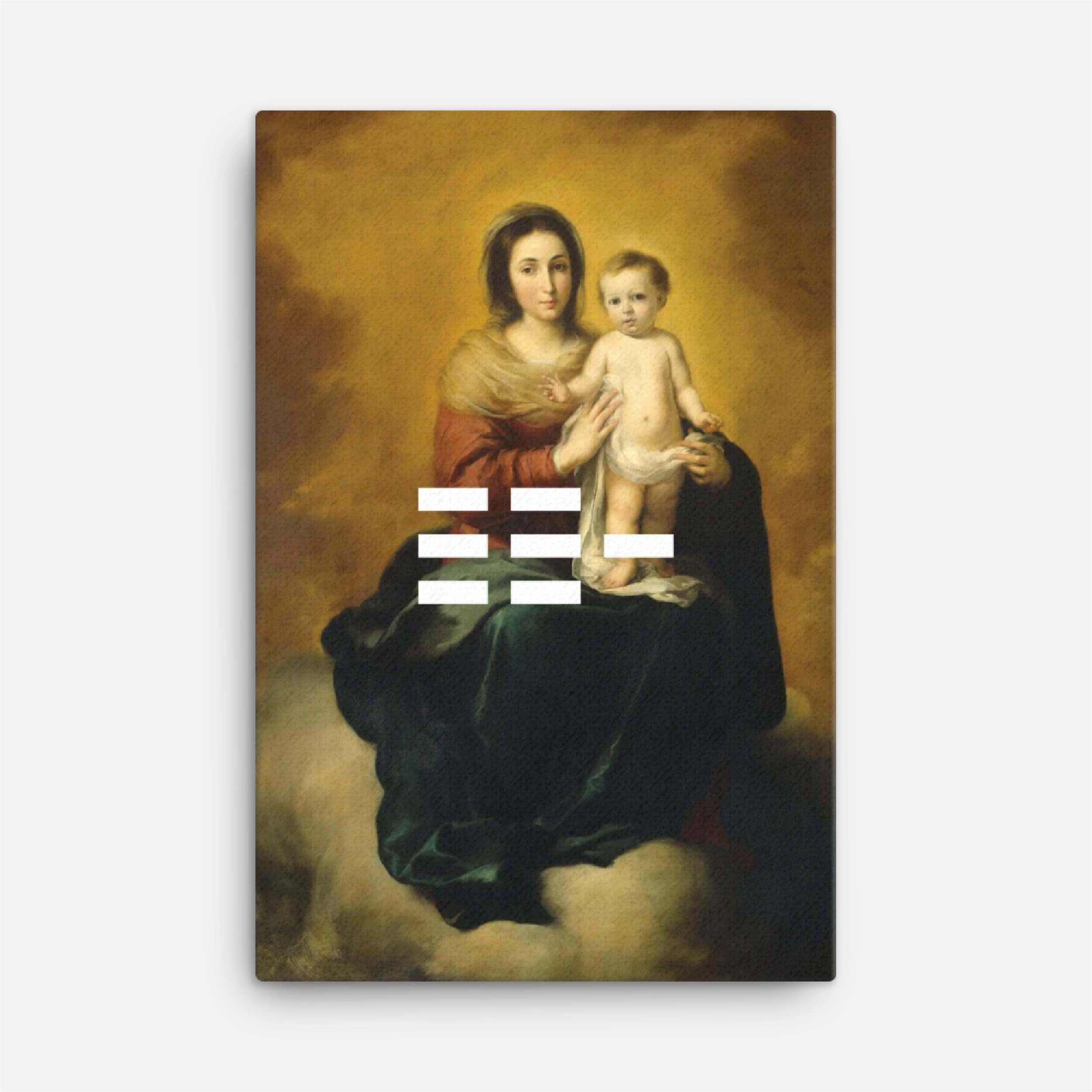 Morse Code 004 (Appropriated), 2020, Digital pigment print on canvas, hand-stretched, 36 x 24 in