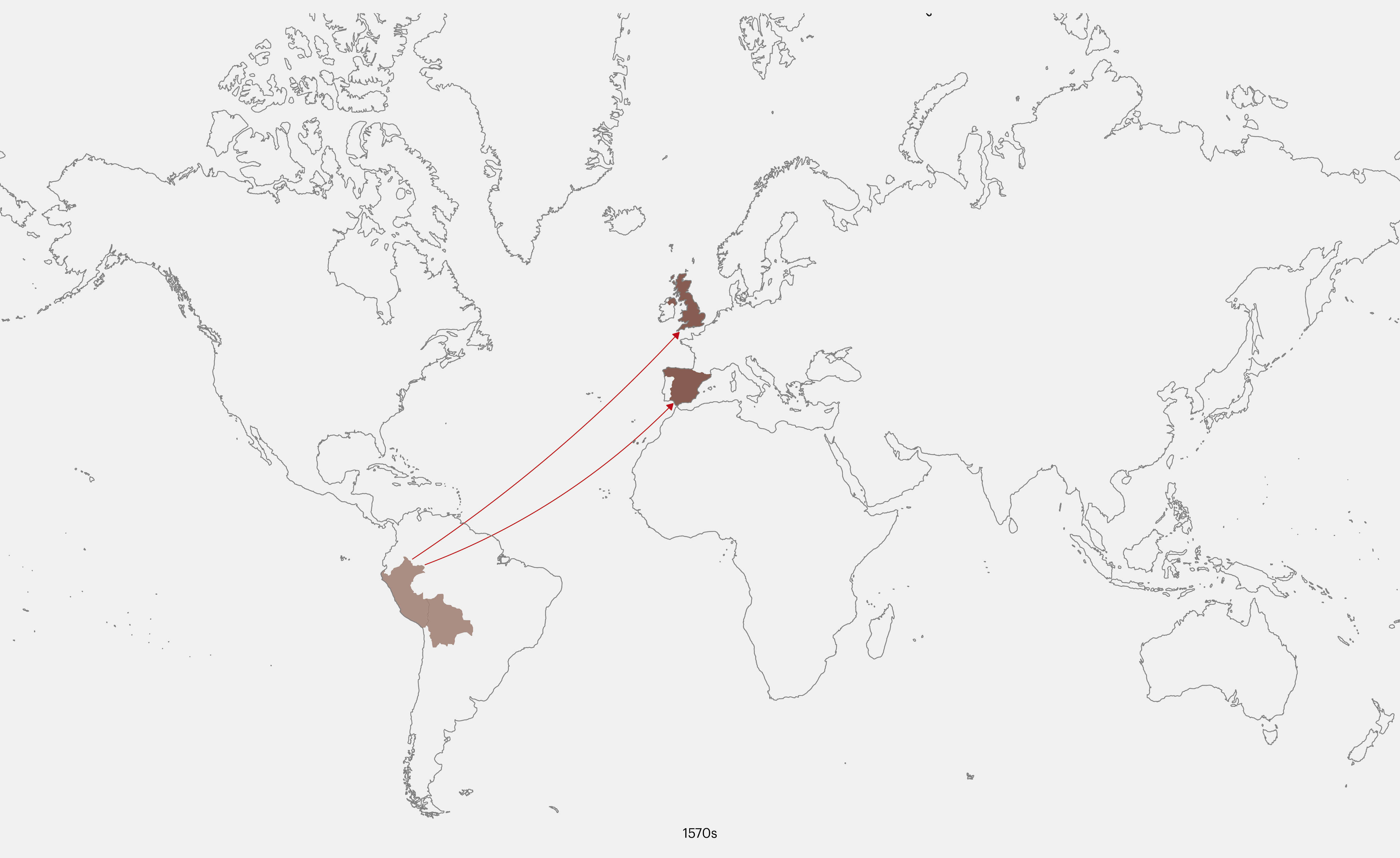 How the potato expands all over the world. Source: Historisches Lexikon der Schweiz, 2017.