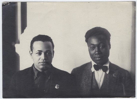 Otto Huiswoud & Claude McKay in Moscow (1922)