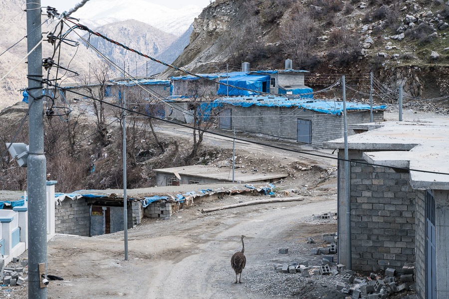 Zale, Kurdistan, Irak, mars 2019. Le village autrefois fourmillait d'agitation, entre kolbars, chevaux, piles de marchandises devant les entrep&ocirc;ts. Aujourd'hui, tout est d&eacute;sert la fronti&egrave;re a &eacute;t&eacute; ferm&eacute;e en guise de sanction apr&egrave;s le r&eacute;f&eacute;rendum de 2017 sur l'ind&eacute;pendance du Kurdistan.