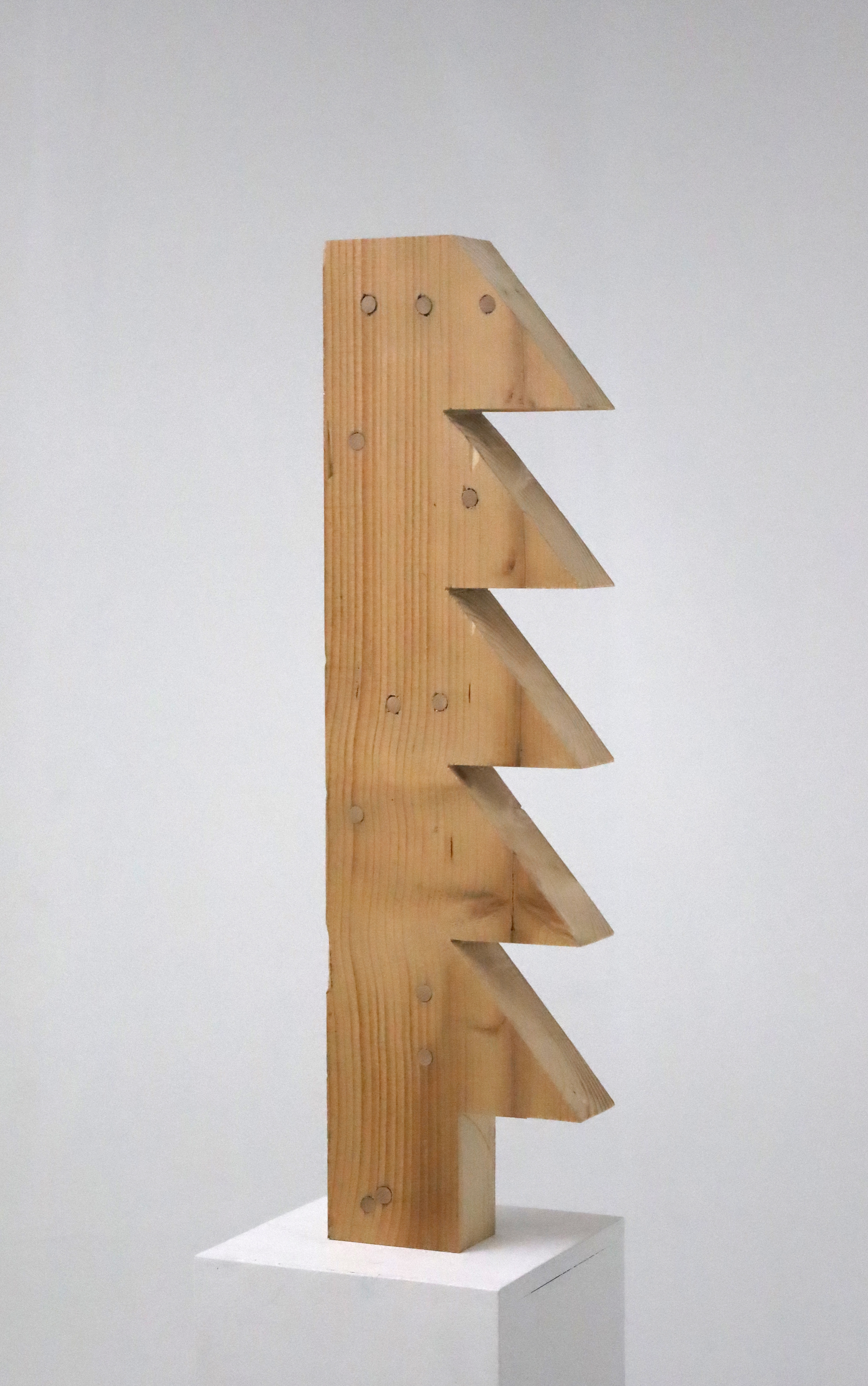 Figure souveraine / h&ecirc;tre, pin /h:75,6cm /2026