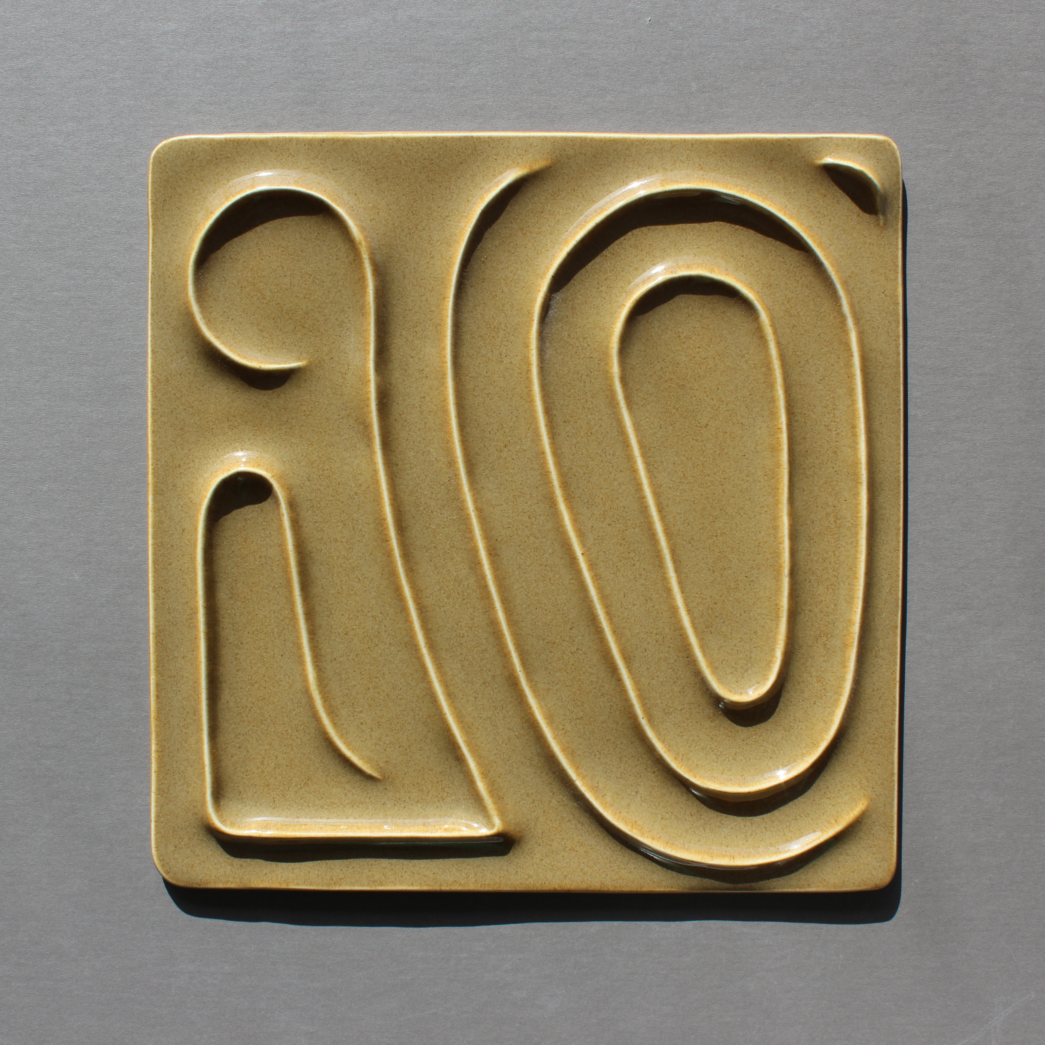 Untitled Surface (10½ x 10½ x 1/4") $50