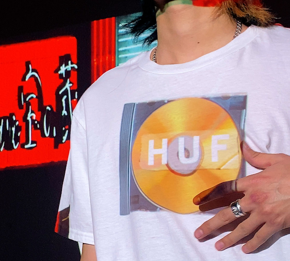 HUFHand in Motion, Tee in Action.Advertising