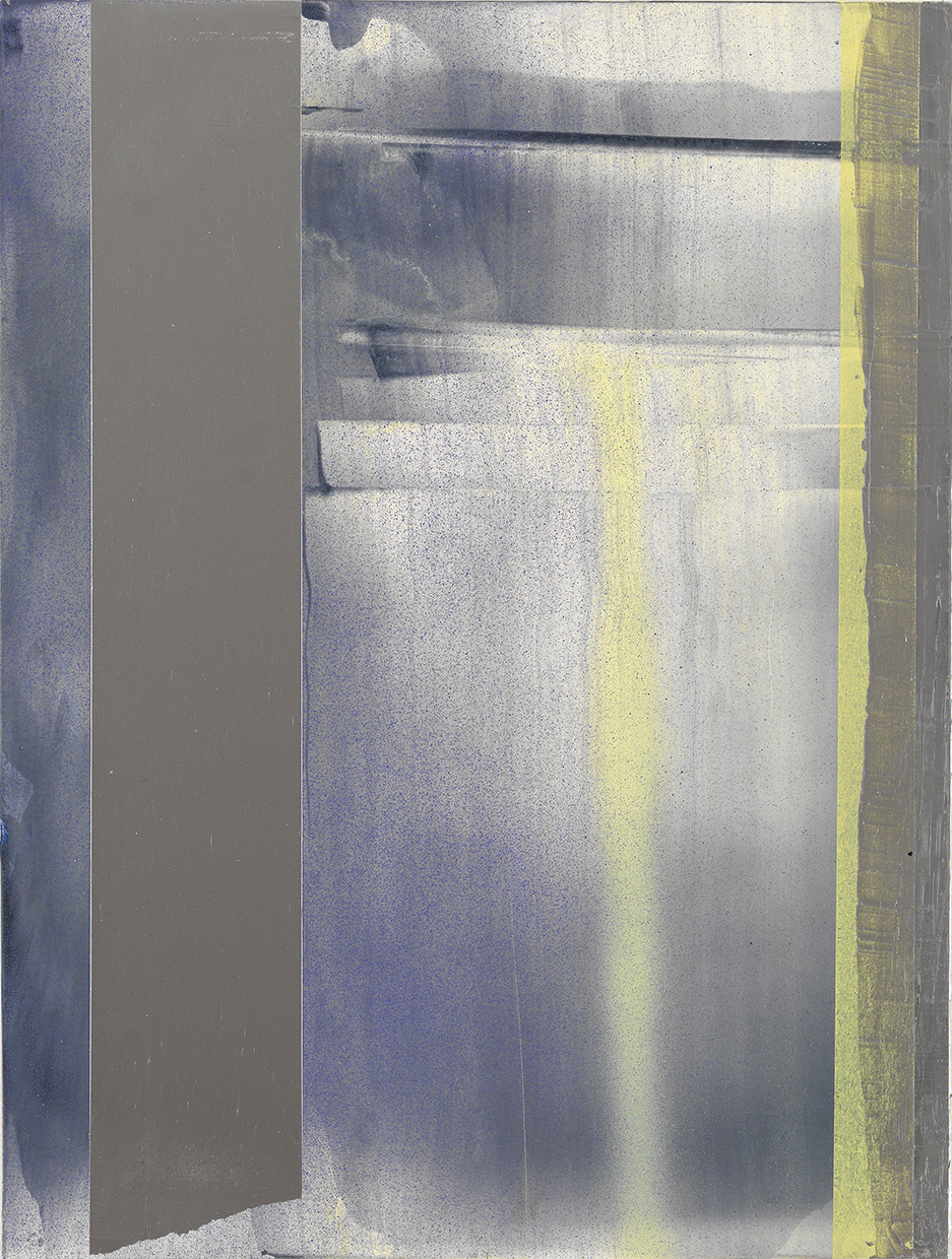 Untitled, acrylic on board, 12" x 9", 31 x 23 cm 