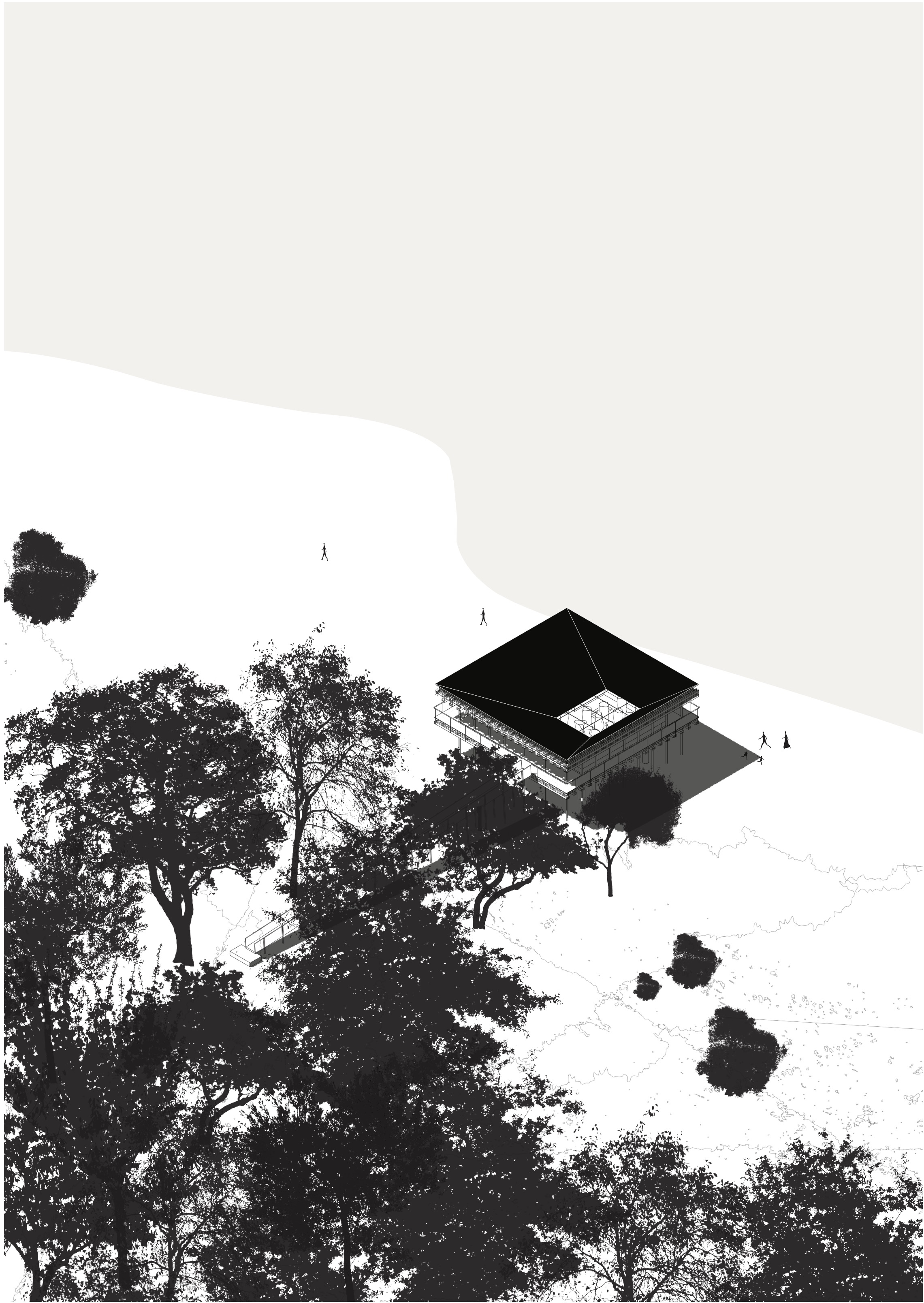 Bathhouse, summer situation