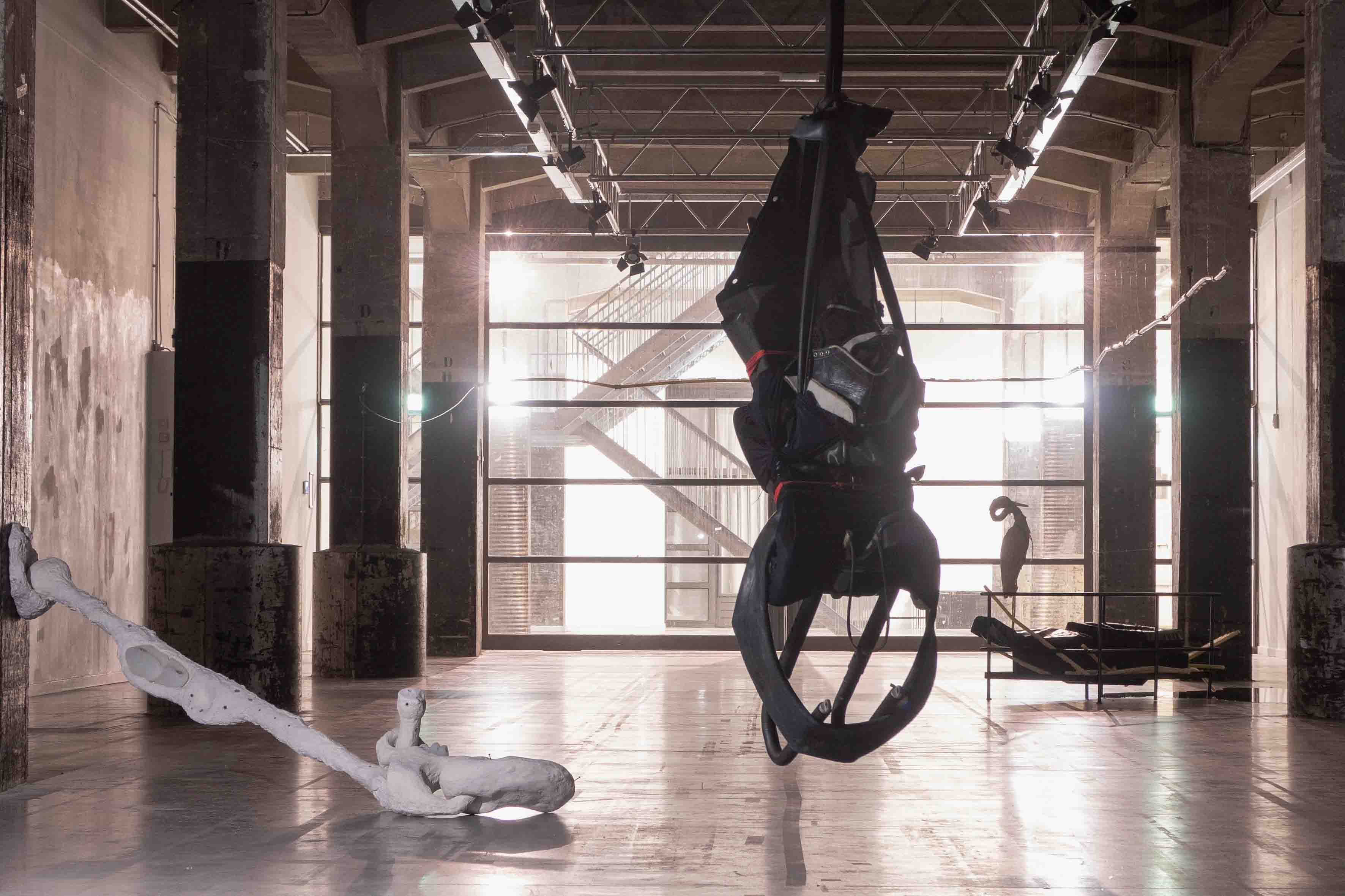 WHILE WE WERE SLEEPING with works by TILD GREENE, RODRIGO RED SANDOVAL and VÍCTOR SANTAMARINA at LOODS6 [from 20240725 to 20240731] [Photo: Loods6]