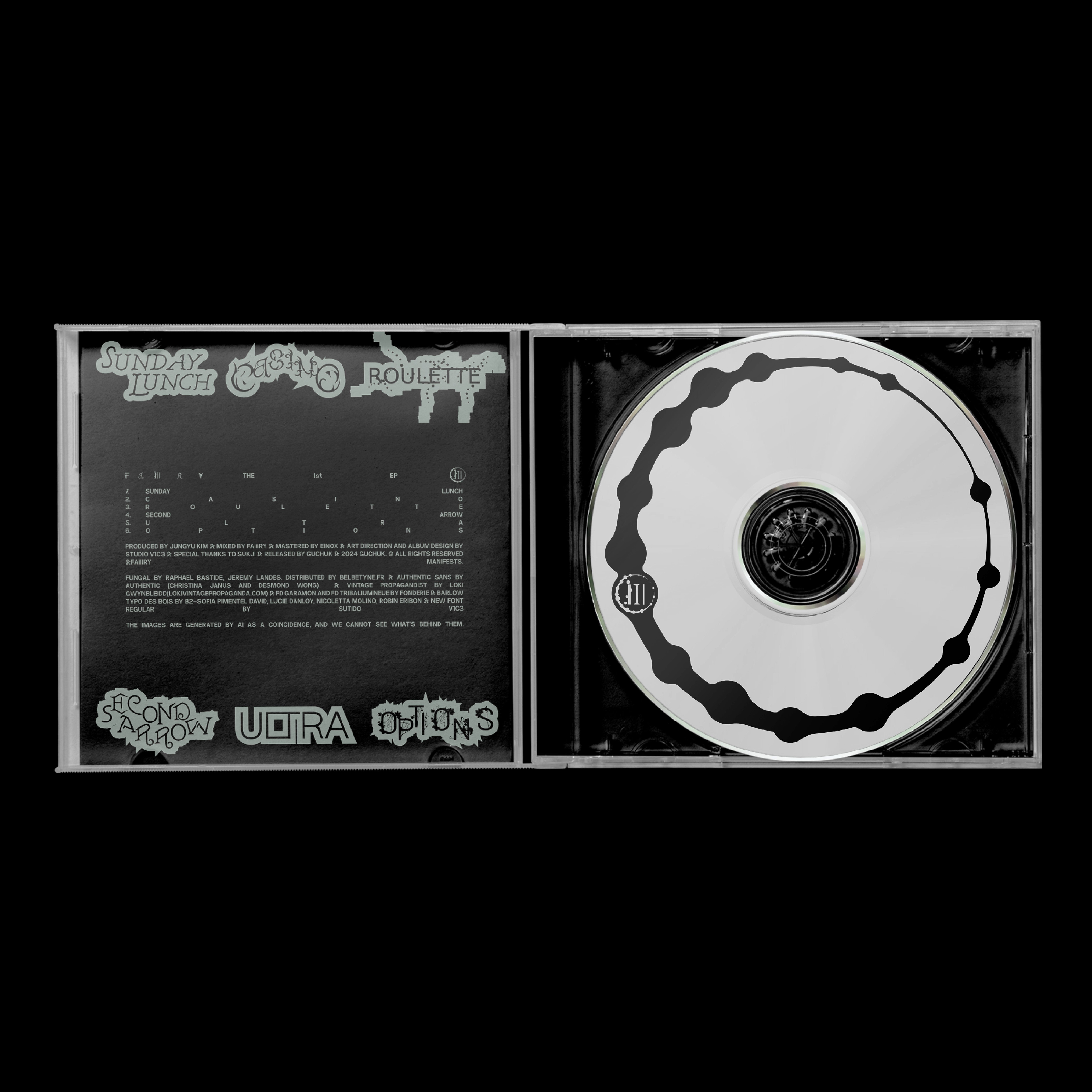 Faiiiry 'ROULETTE' Identity + Album Design