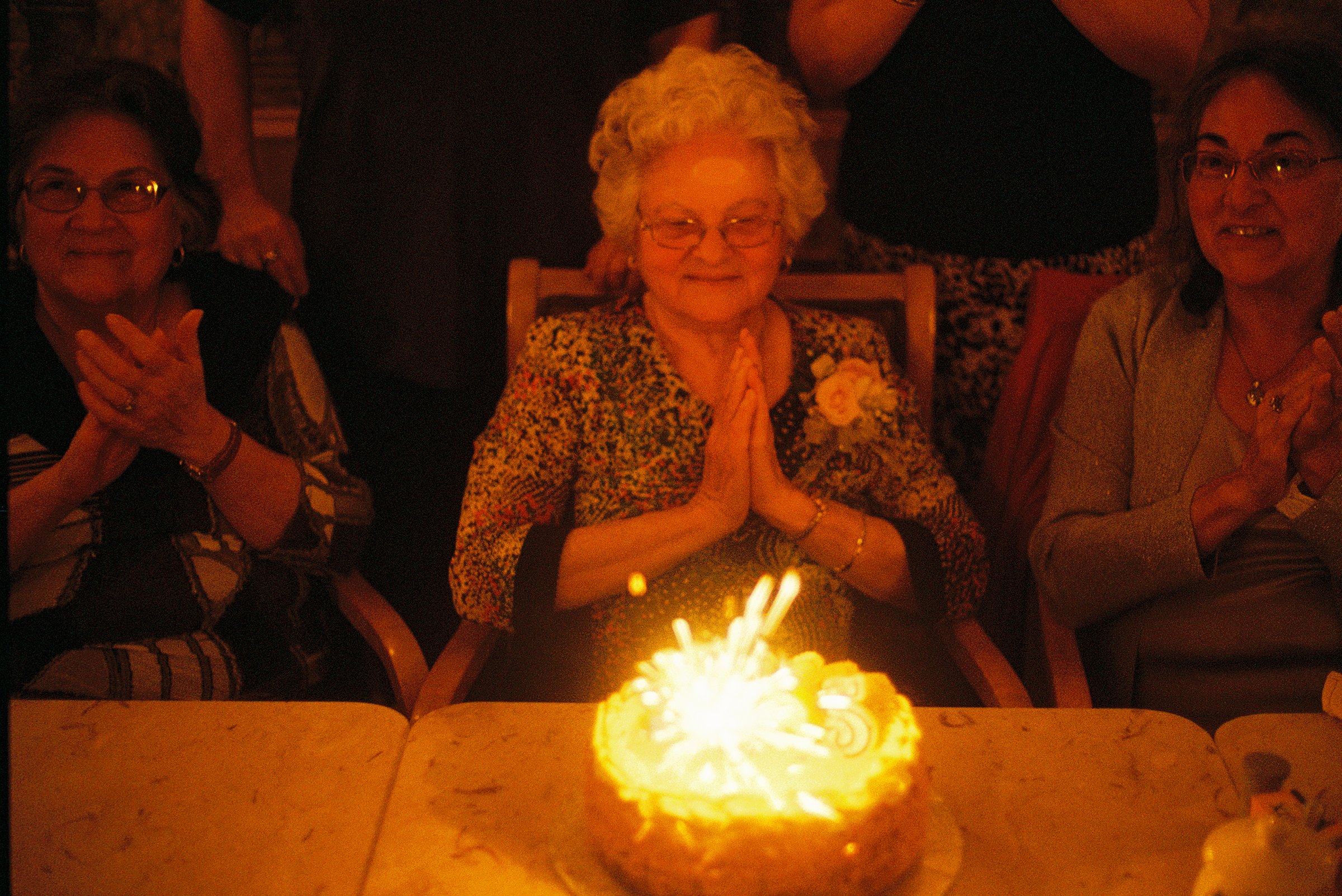 Nanna at her 85th Birthday Party, 2016