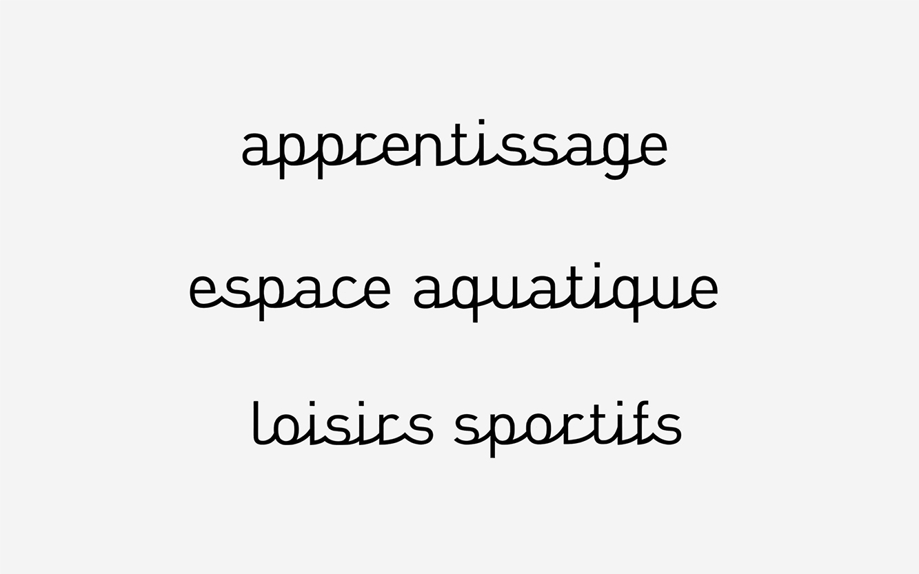 signalétique centre aquatique Dol de Bretagne
