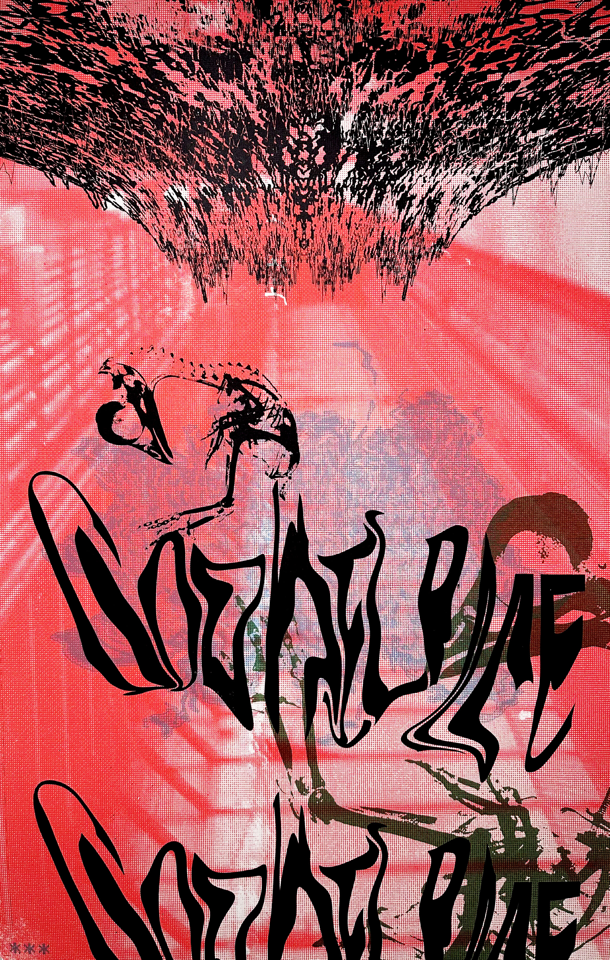 FEAR AND TREMBLING screenprint (22"x14")