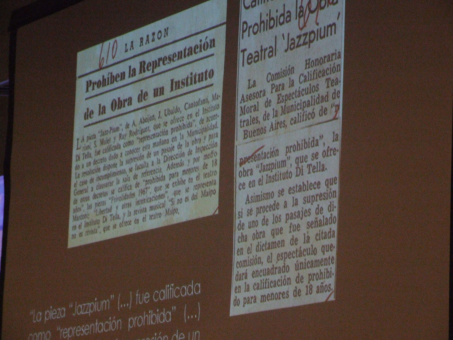 El rock en los 1960. Panorama internacional y local
