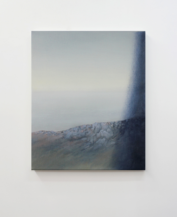 Untitled (Fels), 2020, oil on canvas, 40.0 x 33.0 cm