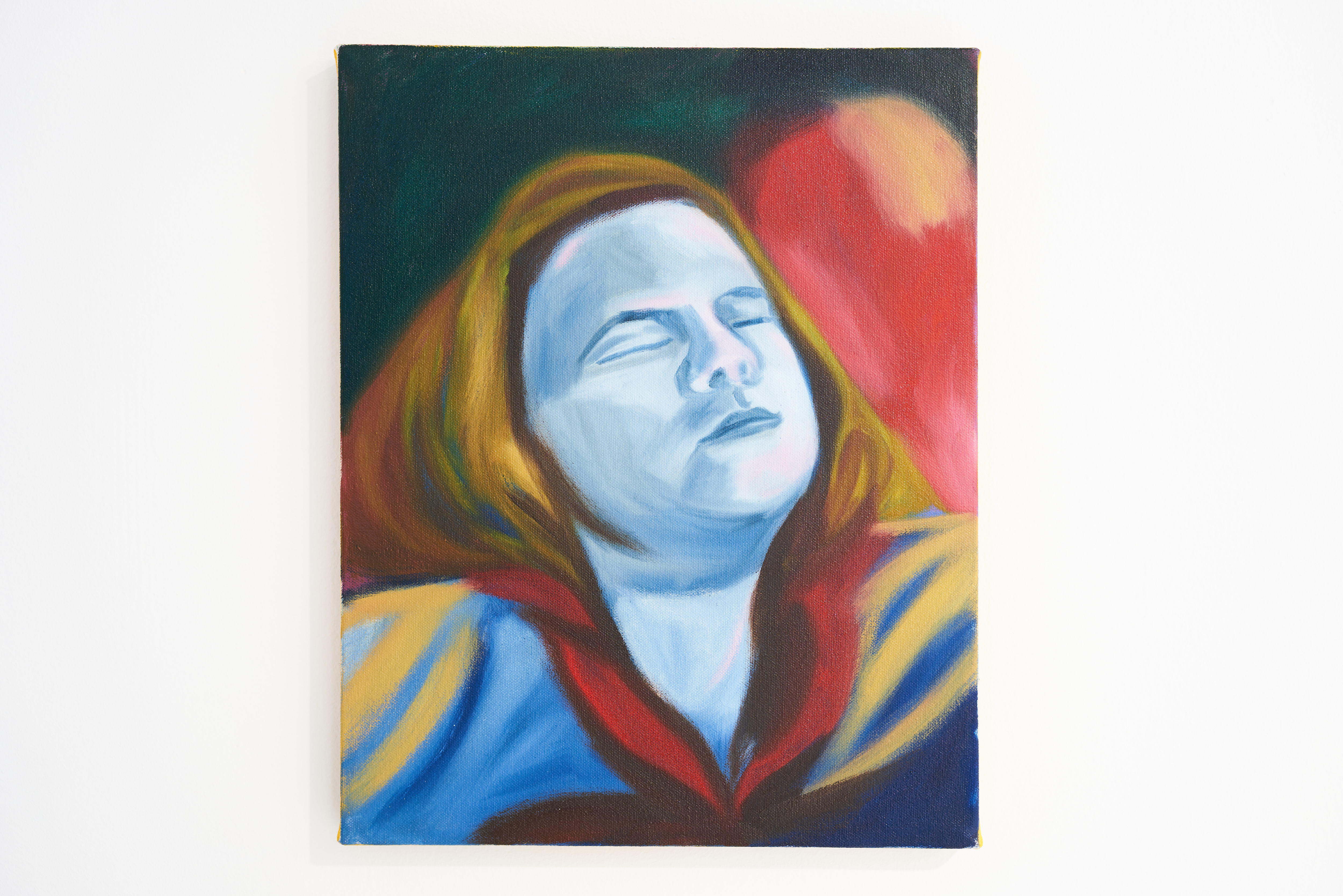 'Scout', 2021. Oil on canvas, 28x30cm